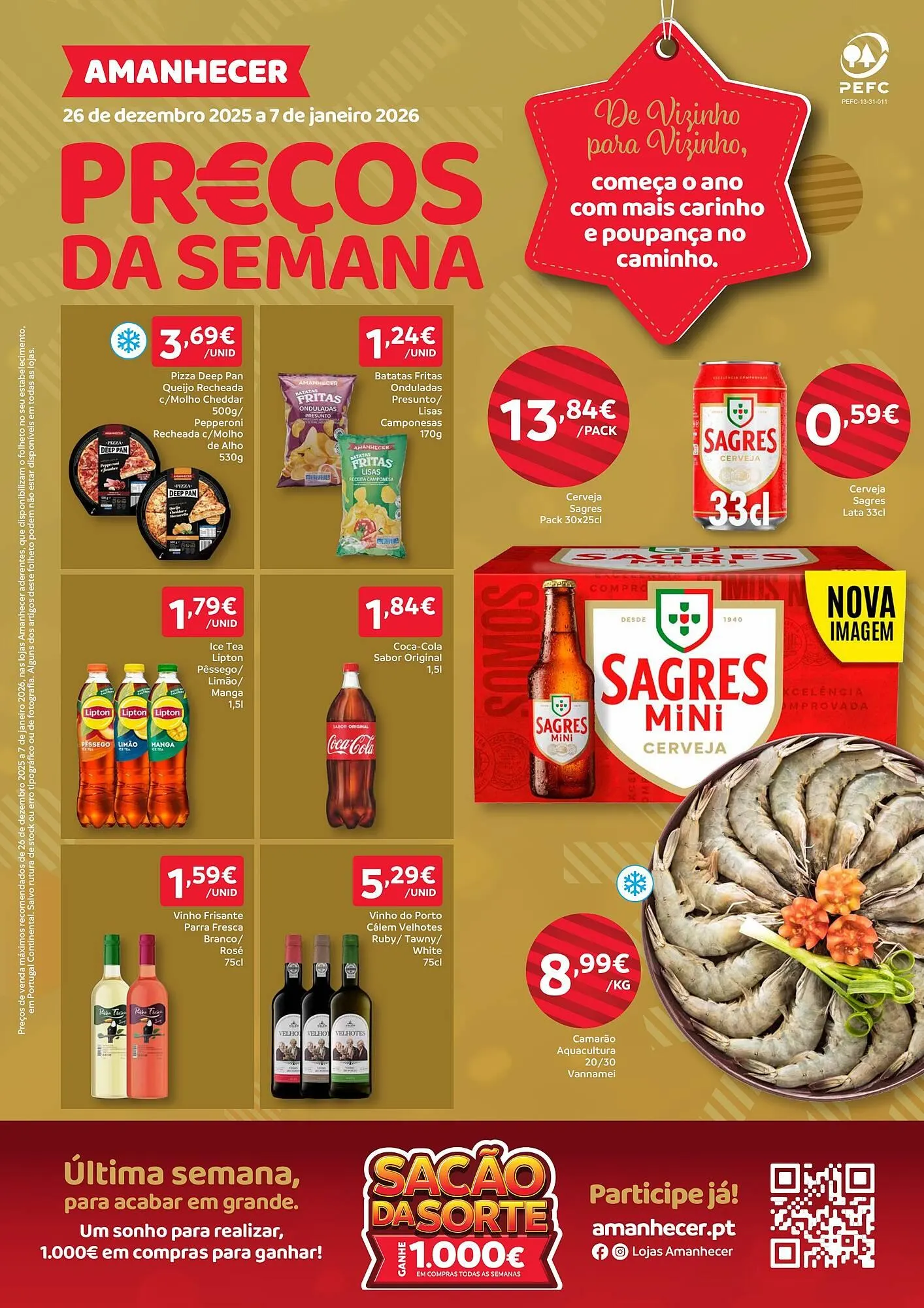 Folheto Folheto Amanhecer de 25 de dezembro até 7 de janeiro 2026 - Pagina 1