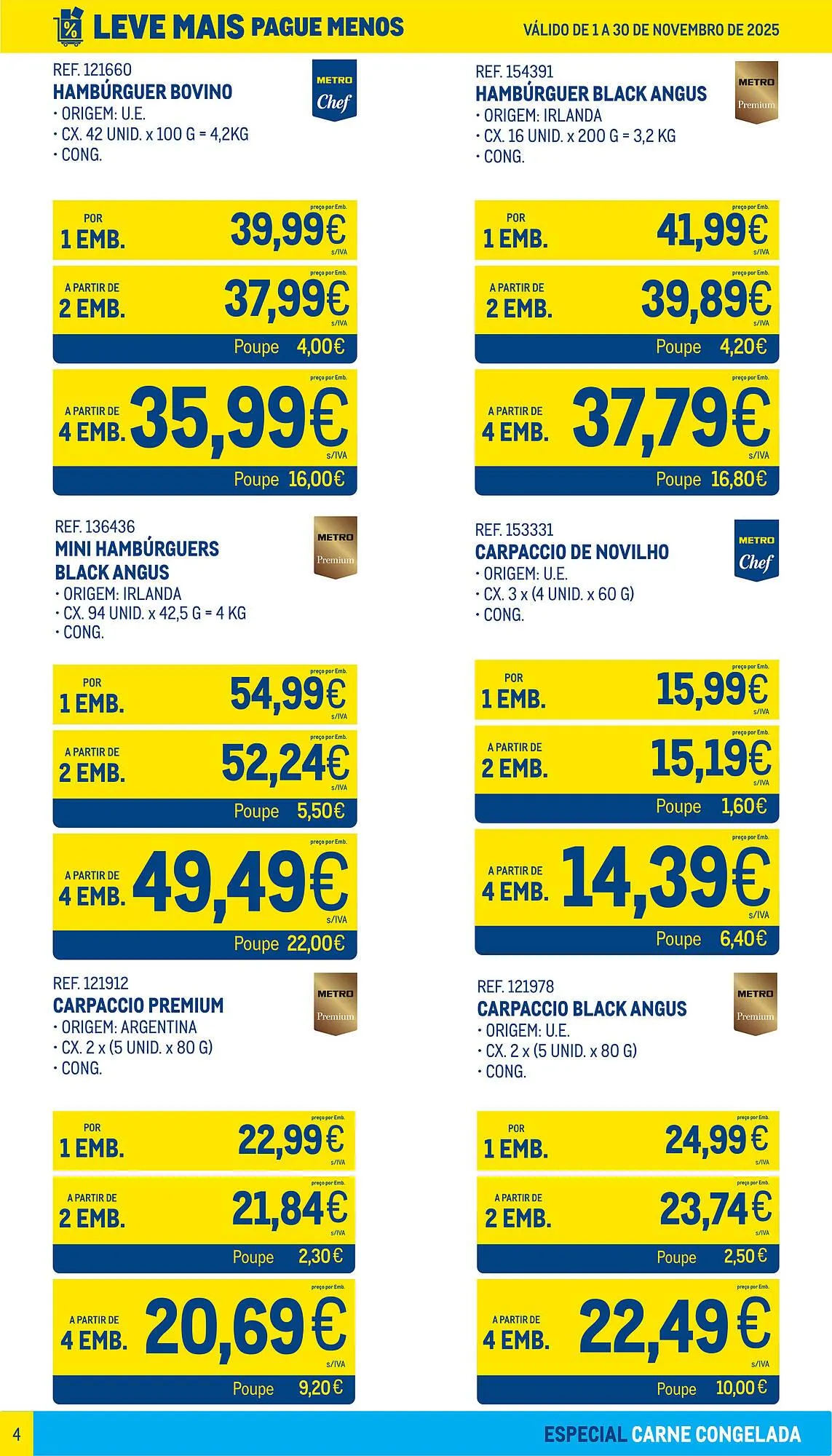 Folheto Catálogo Makro de 1 de novembro até 30 de novembro 2025 - Pagina 4
