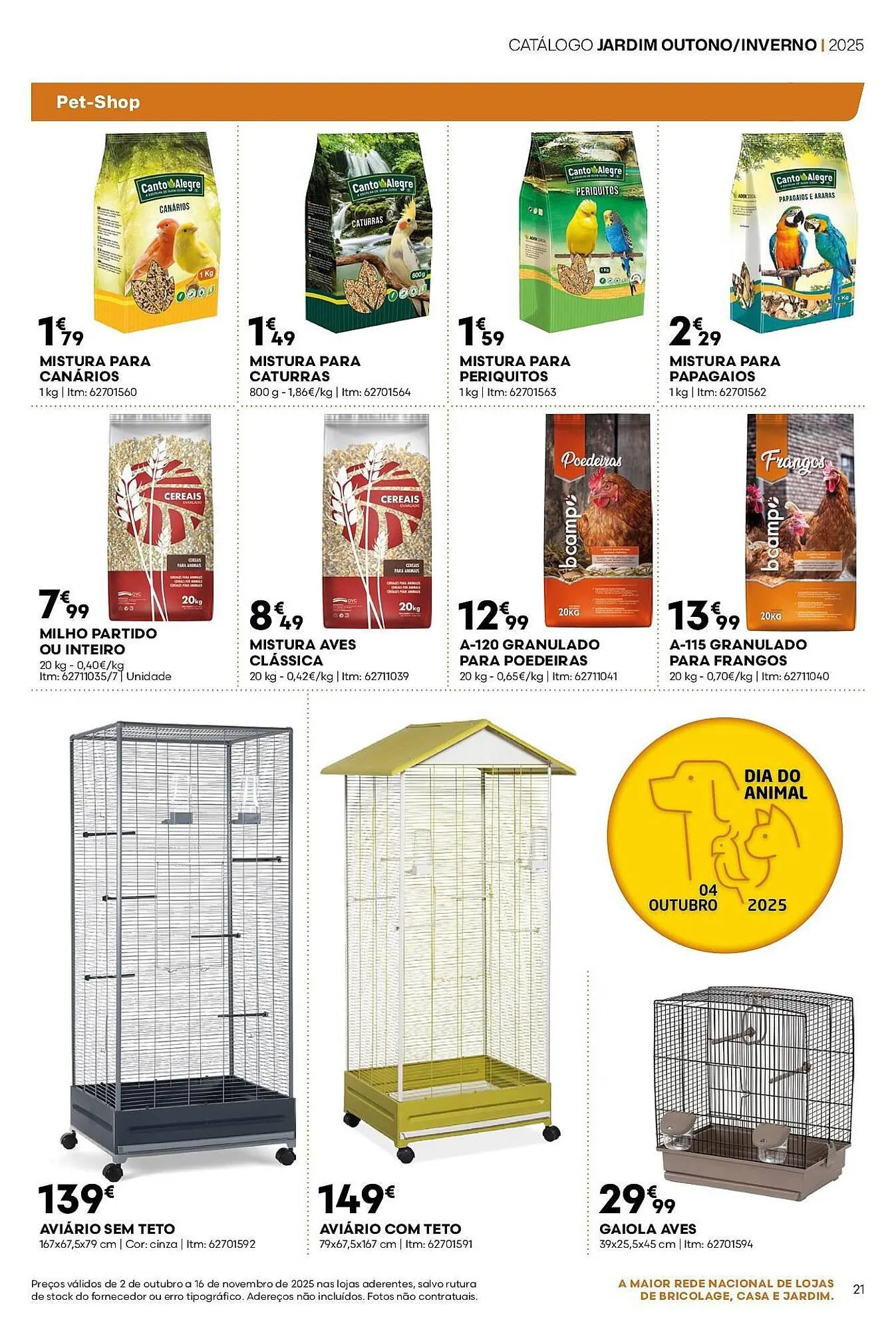 Folheto Folheto Bricomarché de 2 de outubro até 16 de novembro 2025 - Pagina 21
