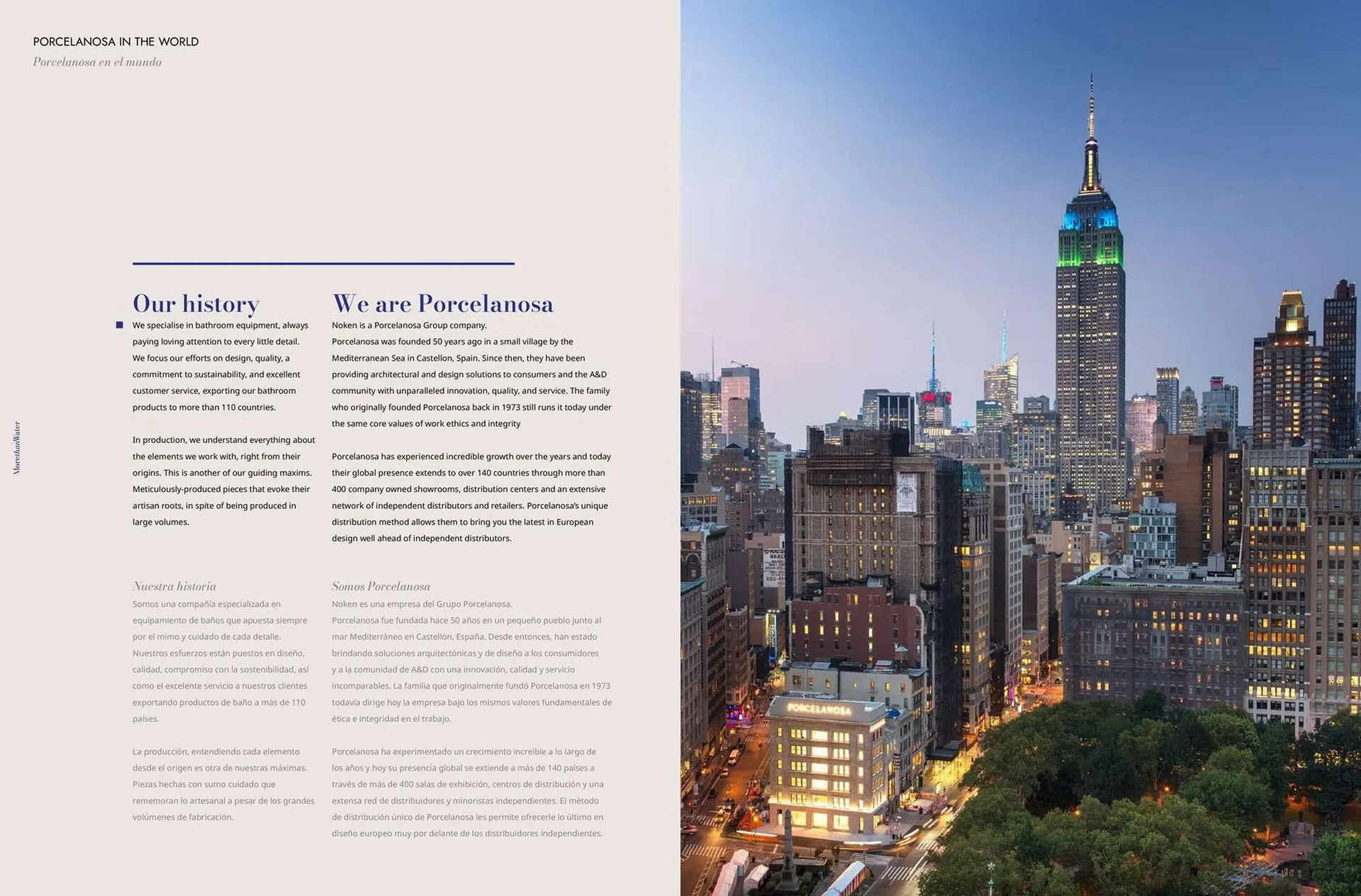 Folheto Catálogo Porcelanosa de 14 de outubro até 31 de dezembro 2025 - Pagina 4