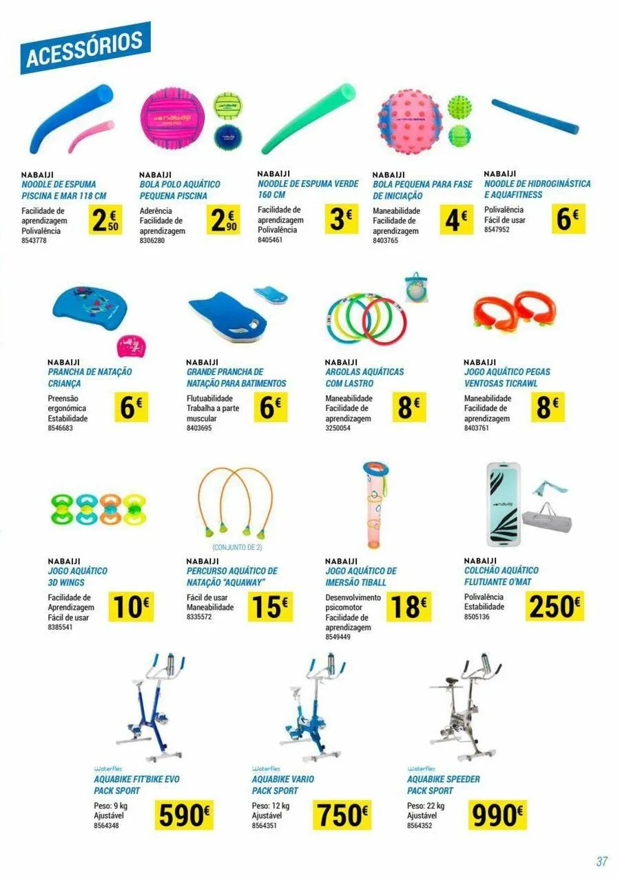 Folheto Folheto de Decathlon até 31.12.2023 de 26 de outubro até 31 de dezembro 2023 - Pagina 37
