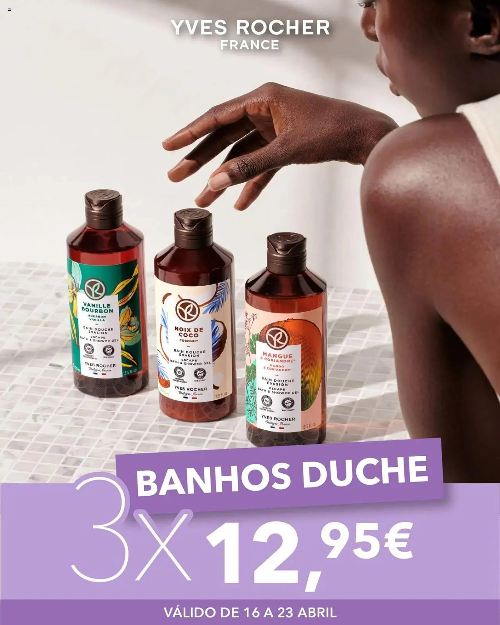 Folheto Folheto Yves Rocher de 16 de abril até 23 de abril 2025 - Pagina 1