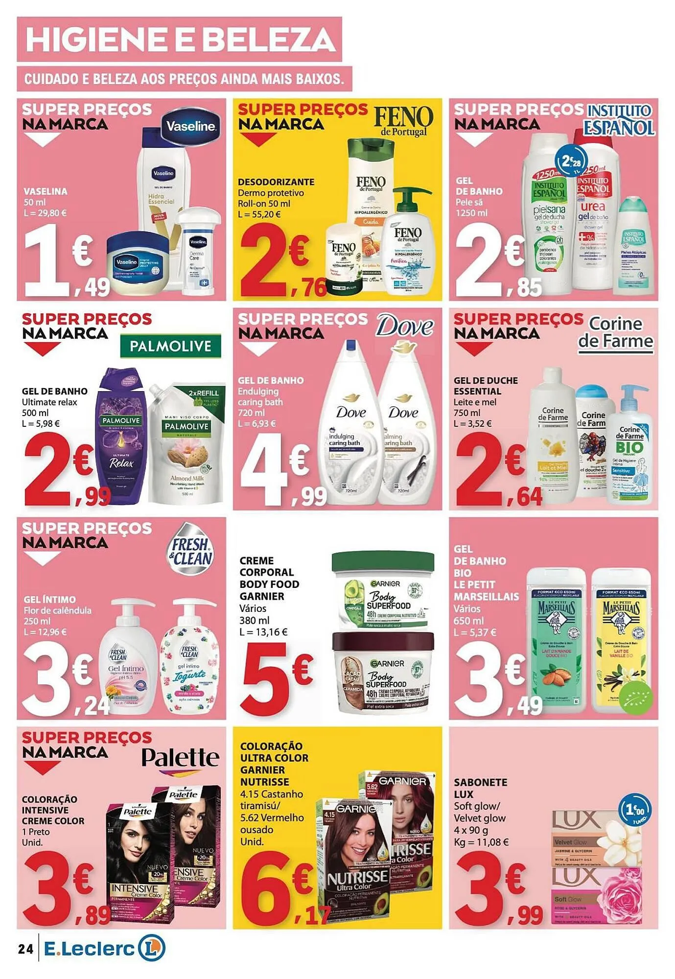 Folheto Folheto E.Leclerc de 16 de abril até 22 de abril 2026 - Pagina 24