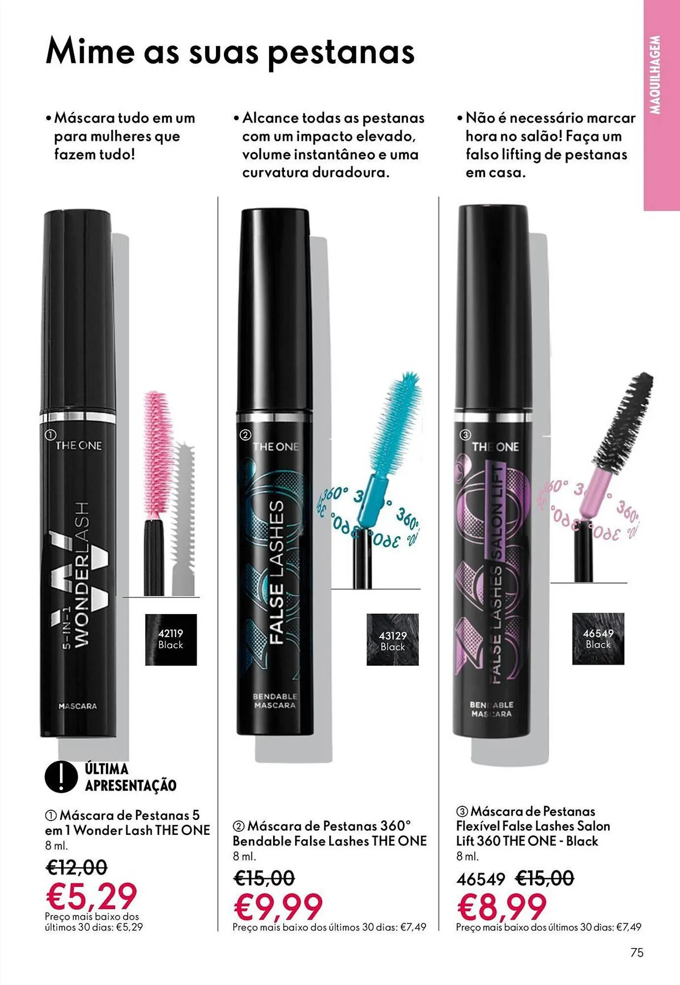 Folheto Catálogo Oriflame de 3 de dezembro até 22 de dezembro 2025 - Pagina 75