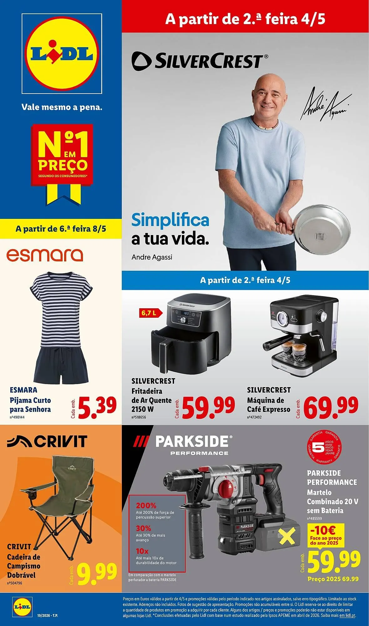 Folheto Folheto Lidl de 4 de maio até 10 de maio 2026 - Pagina 1
