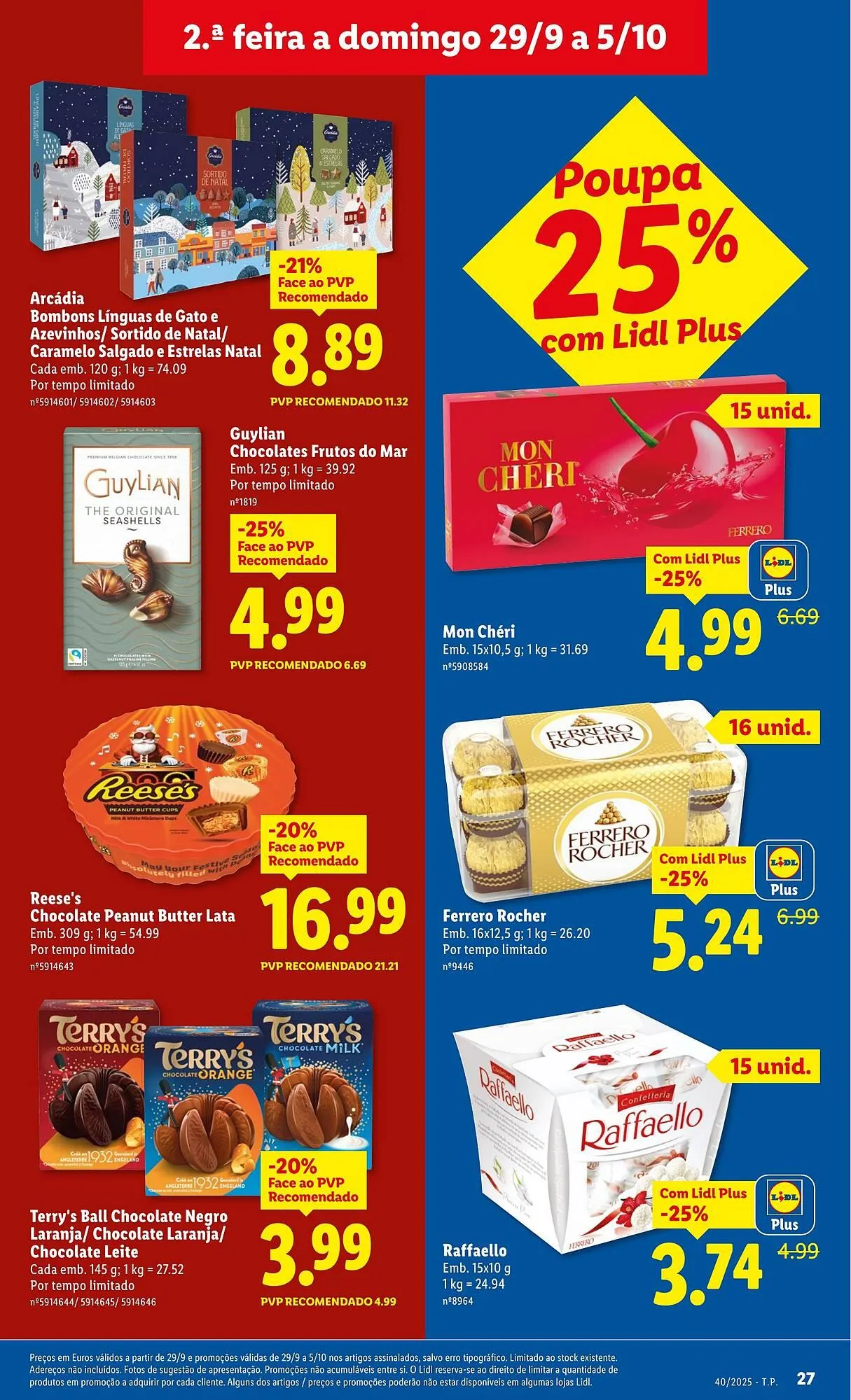 Folheto Folheto Lidl de 29 de setembro até 5 de outubro 2025 - Pagina 27