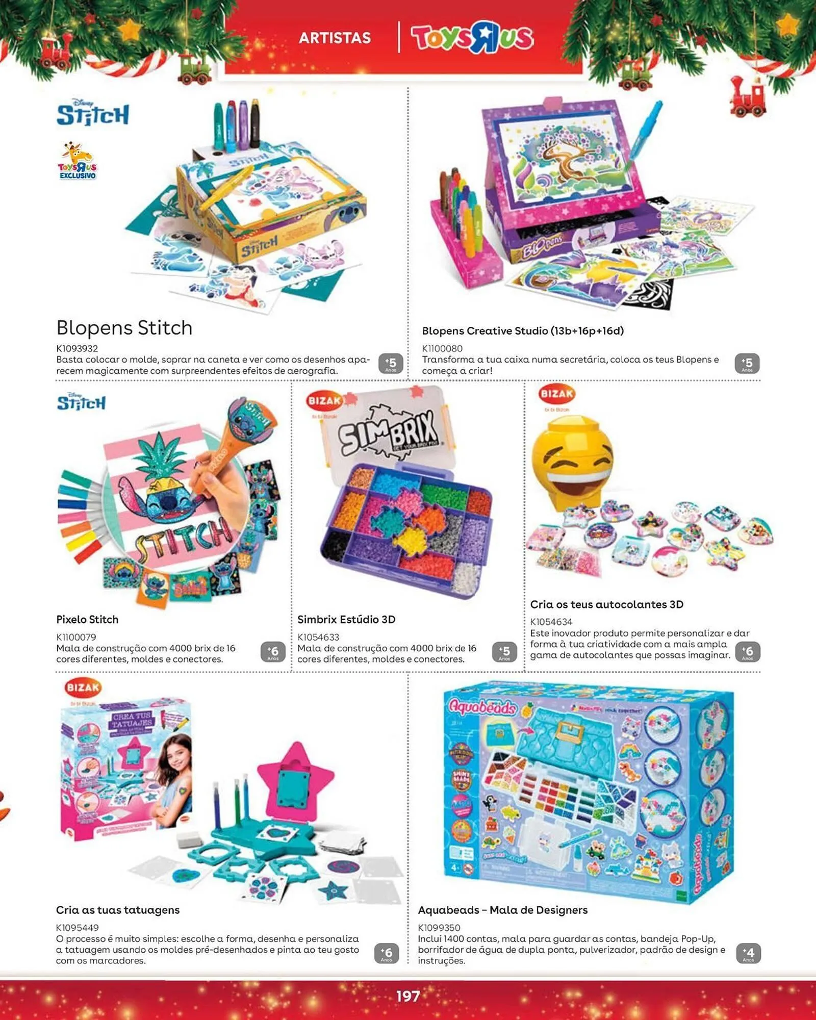 Folheto Catálogo Toys R Us de 5 de novembro até 5 de janeiro 2026 - Pagina 197