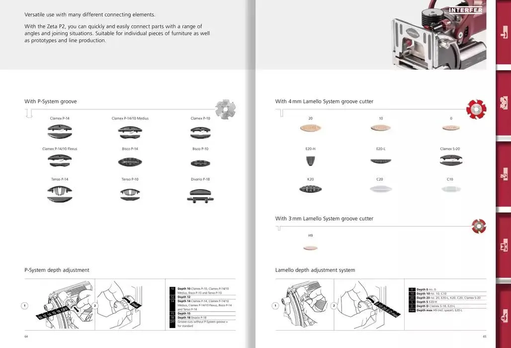 Folheto Novo! Catálogo Lamello 2025 de 6 de dezembro até 31 de dezembro 2025 - Pagina 33