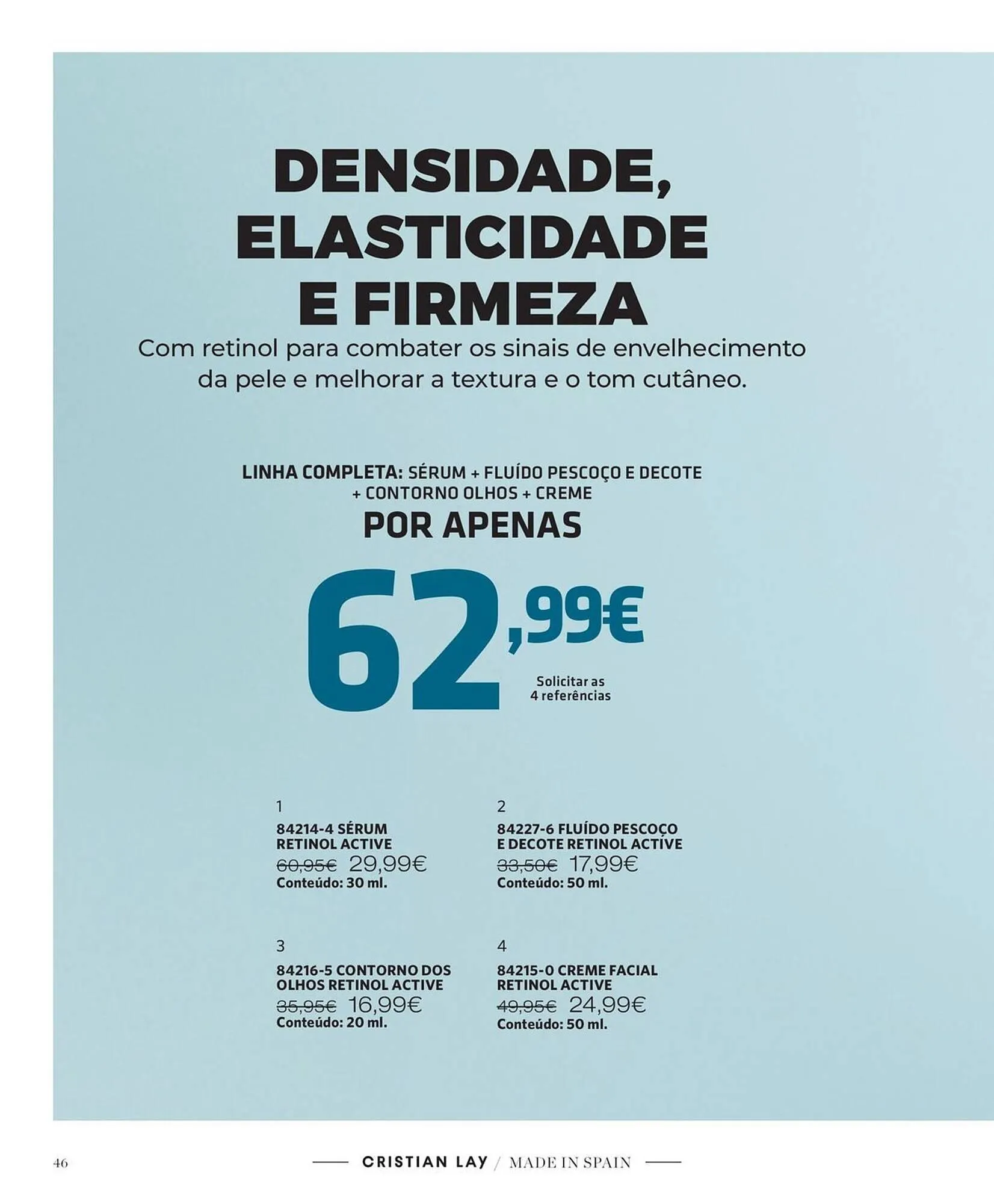 Folheto Catálogo Cristian Lay de 29 de setembro até 19 de outubro 2025 - Pagina 46