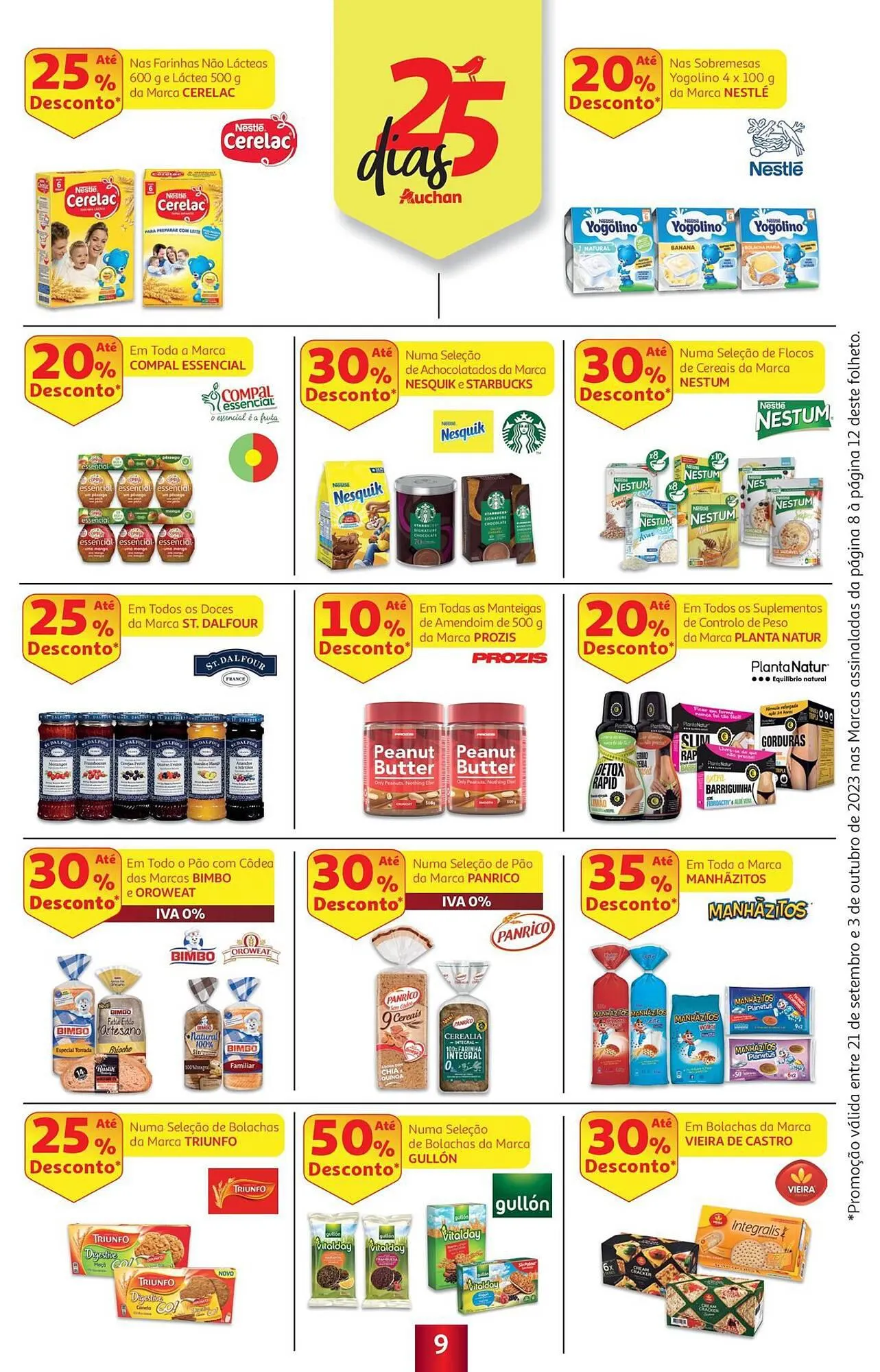 Folheto Folheto Auchan de 21 de setembro até 3 de outubro 2023 - Pagina 9