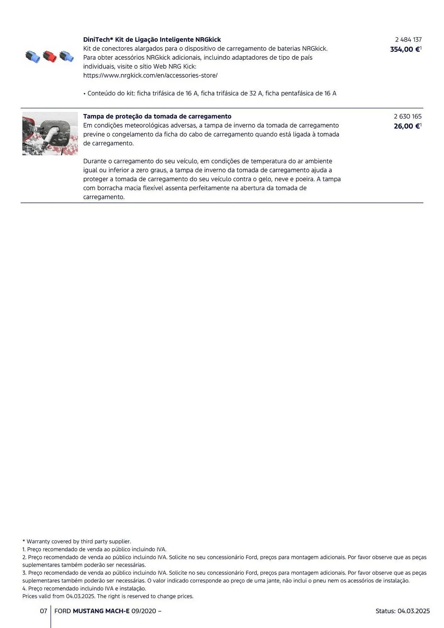 Folheto Folheto Ford de 18 de março até 31 de agosto 2025 - Pagina 7