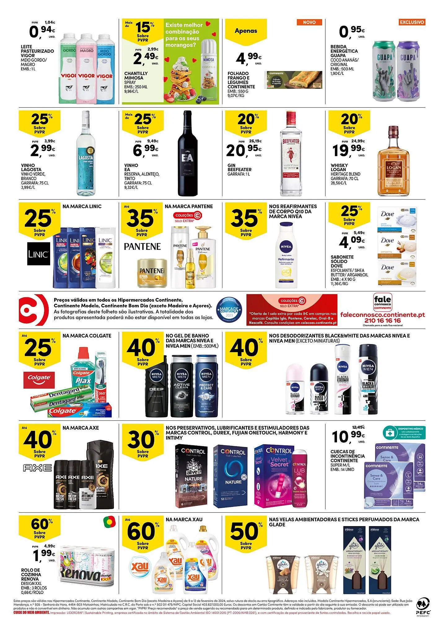 Folheto Folheto Continente Fim de Semana de 9 de fevereiro até 12 de fevereiro 2024 - Pagina 4