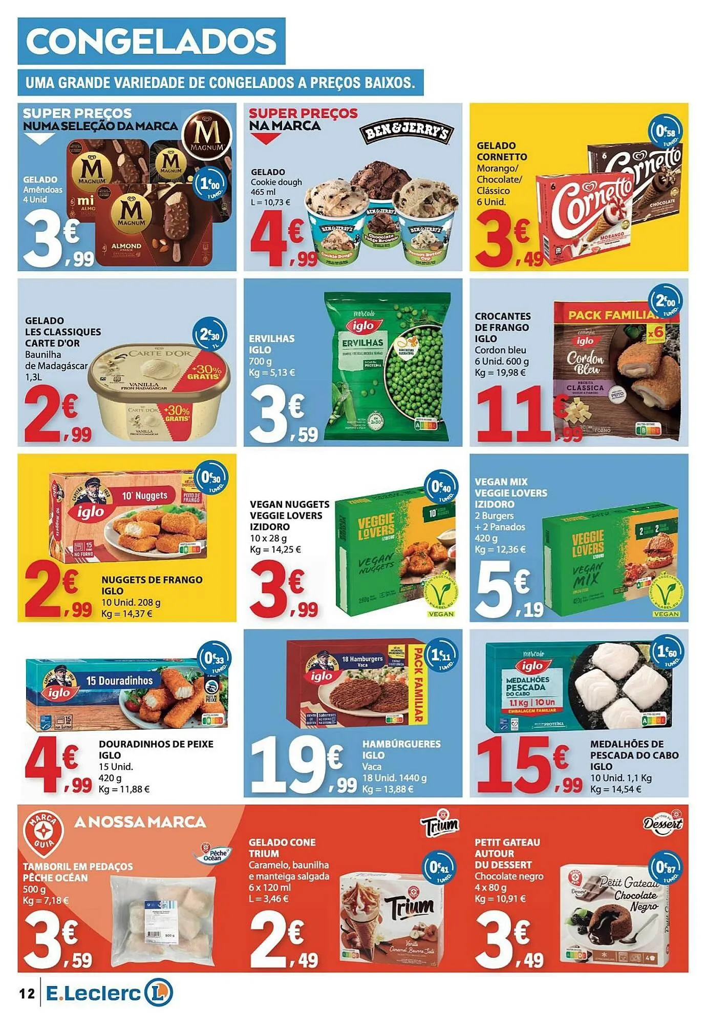 Folheto Folheto E.Leclerc de 16 de abril até 22 de abril 2026 - Pagina 12