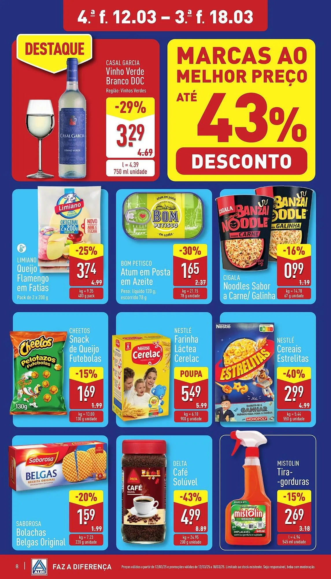 Folheto Folheto ALDI de 12 de março até 18 de março 2025 - Pagina 8