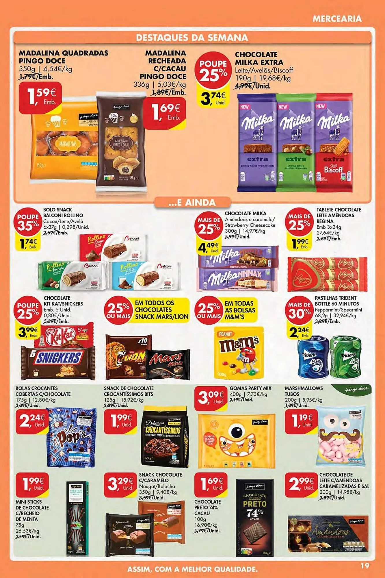 Folheto Folheto Pingo Doce de 16 de abril até 22 de abril 2026 - Pagina 19