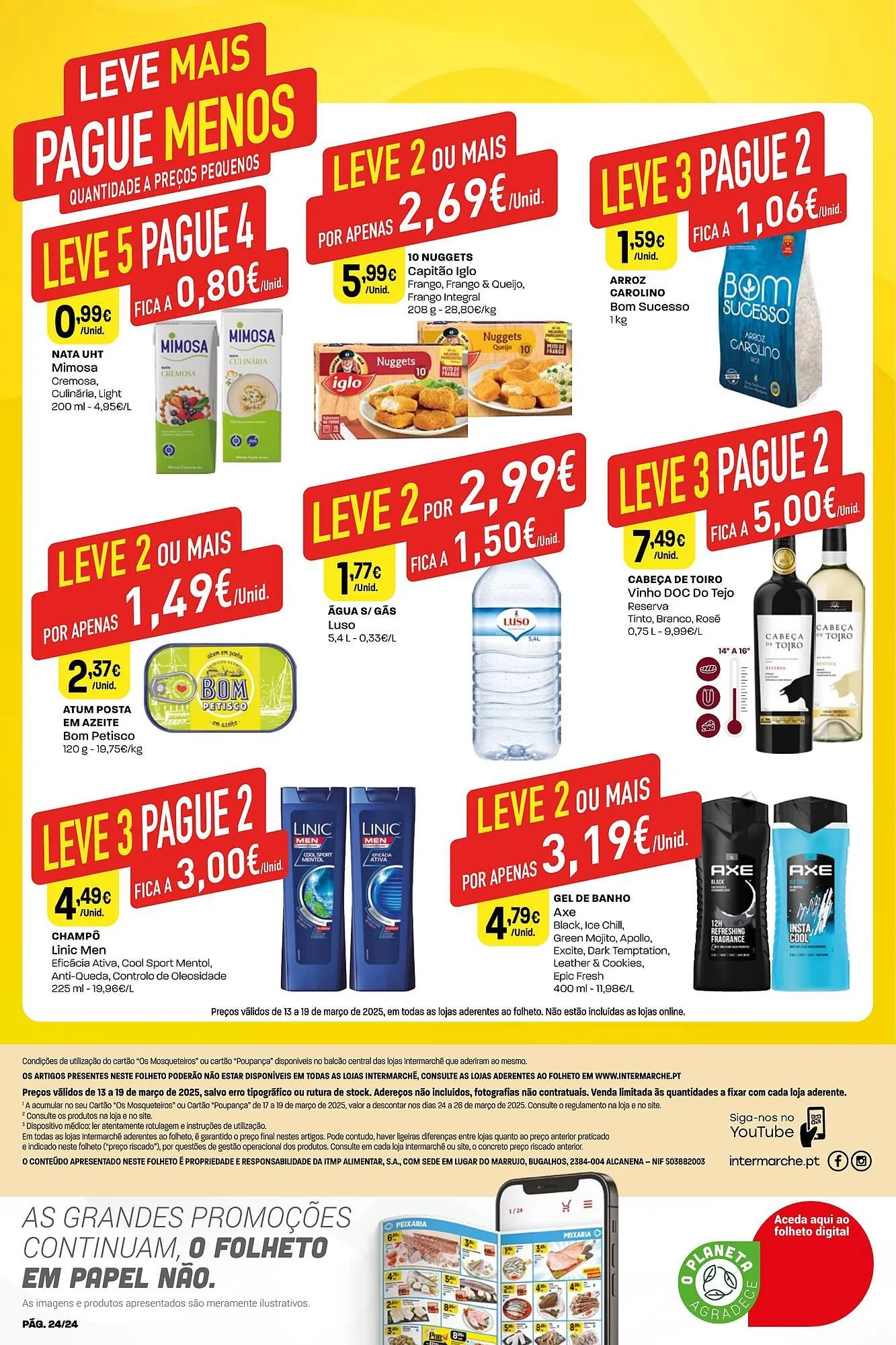 Folheto Folheto Intermarché de 13 de março até 19 de março 2025 - Pagina 24