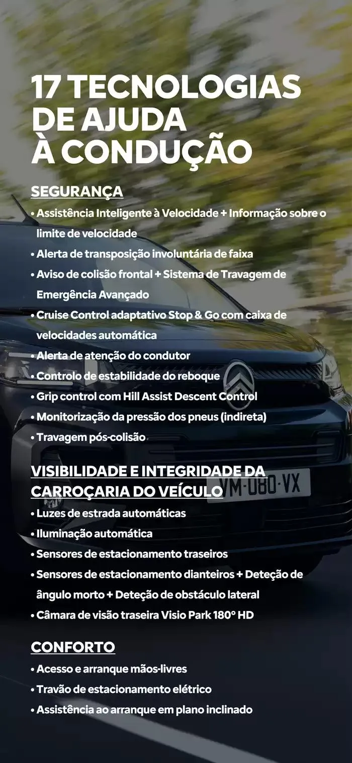 Folheto Citroen New ë-SpaceTourer de 18 de novembro até 18 de novembro 2025 - Pagina 8