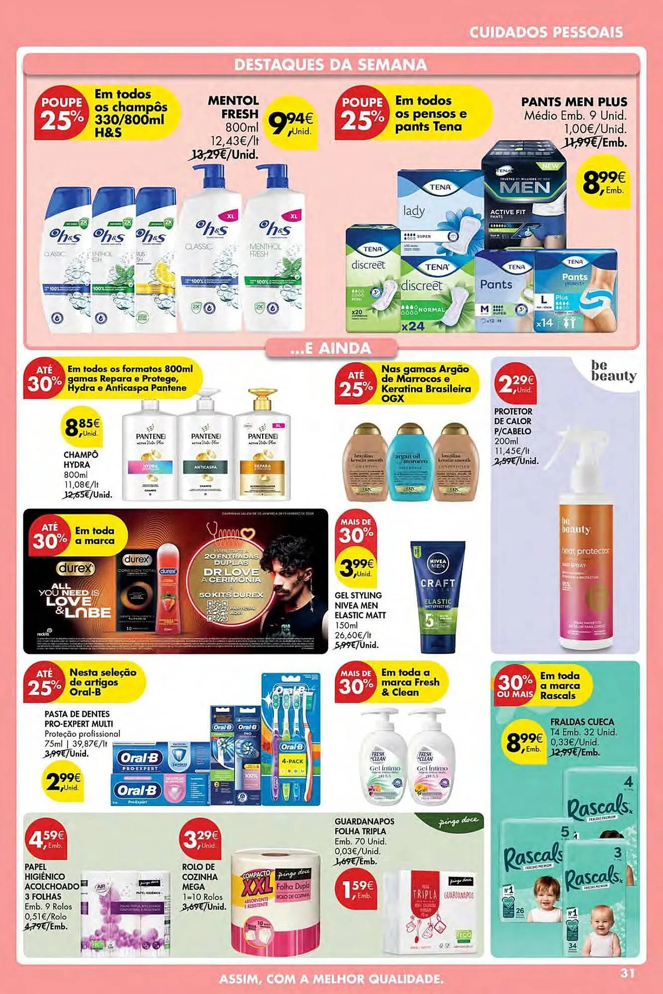 Folheto Folheto Pingo Doce de 12 de março até 18 de março 2026 - Pagina 31