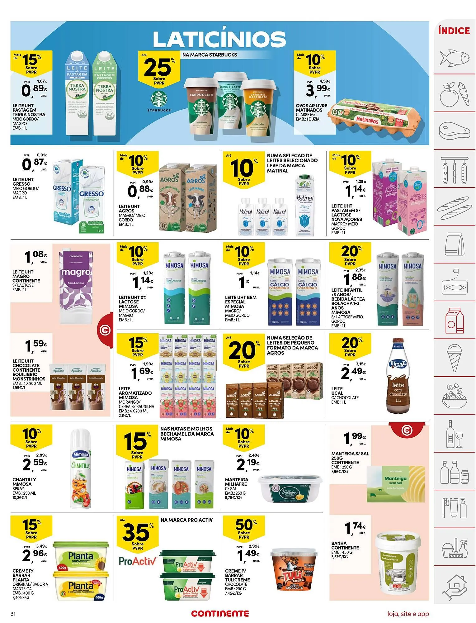 Folheto Folheto Continente de 7 de abril até 13 de abril 2026 - Pagina 31