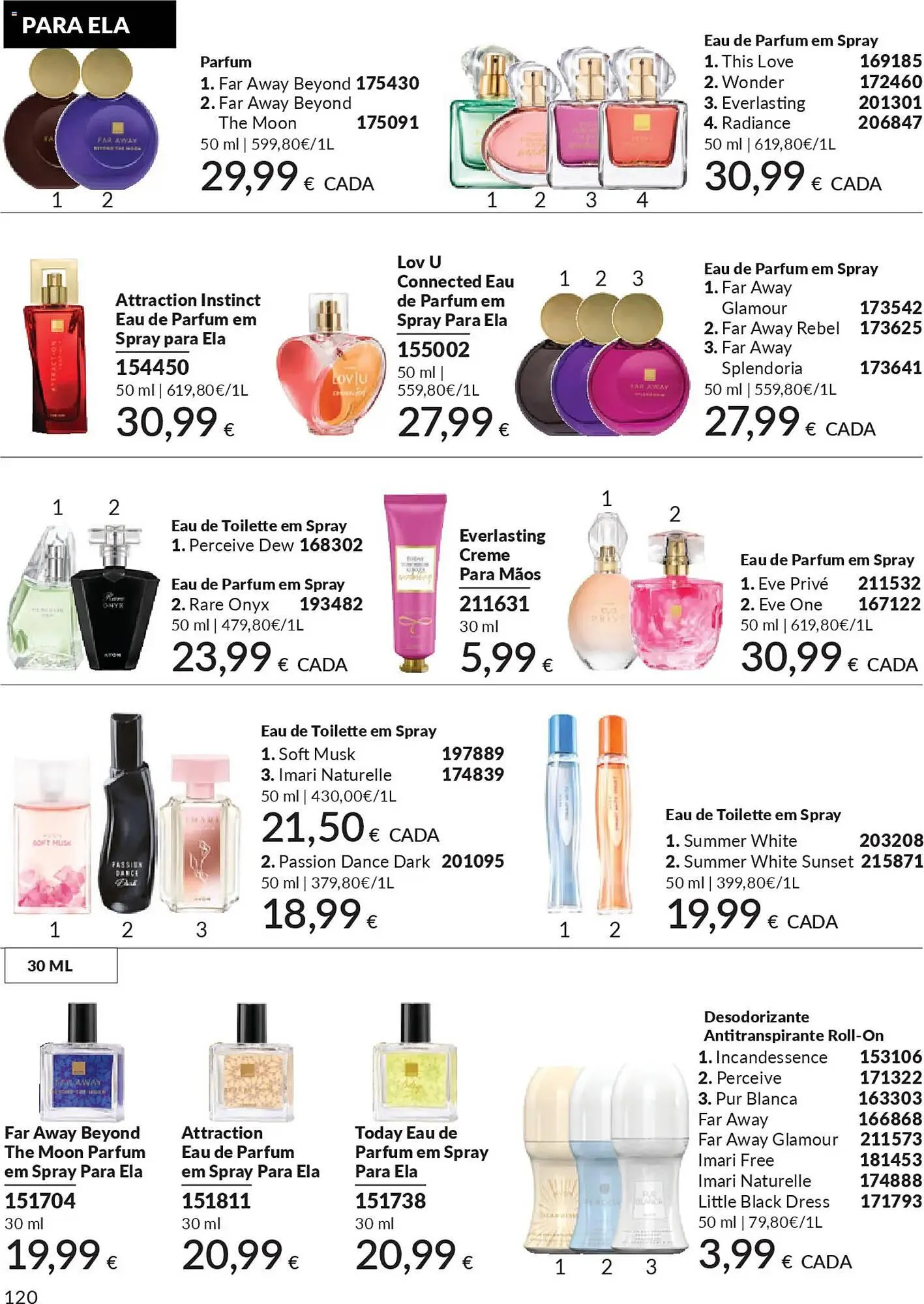 Folheto Catálogo Avon de 1 de novembro até 1 de dezembro 2025 - Pagina 120