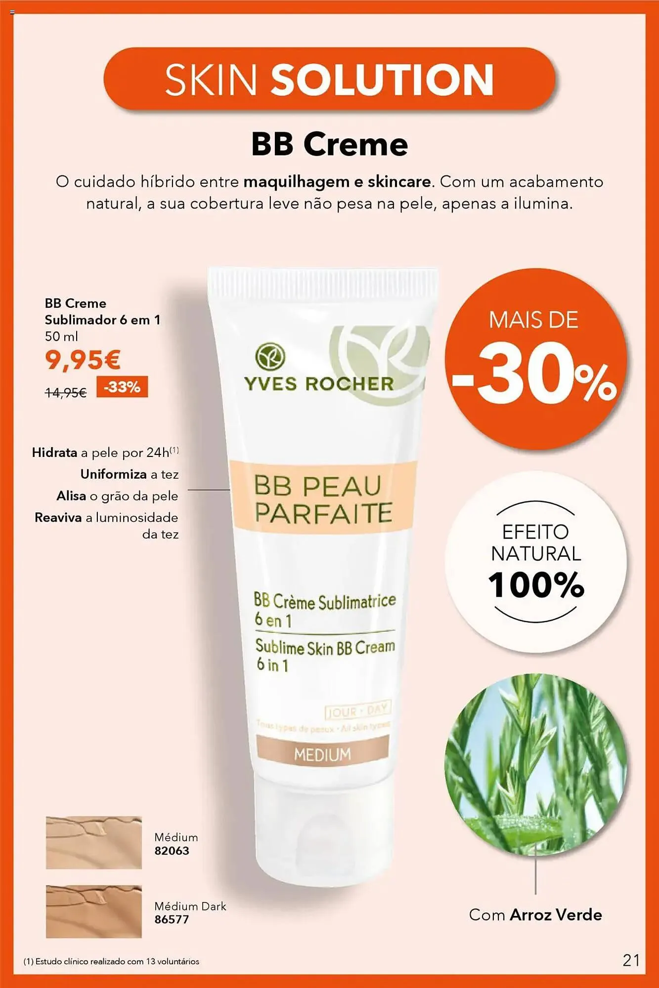 Folheto Folheto Yves Rocher de 3 de julho até 31 de julho 2025 - Pagina 21