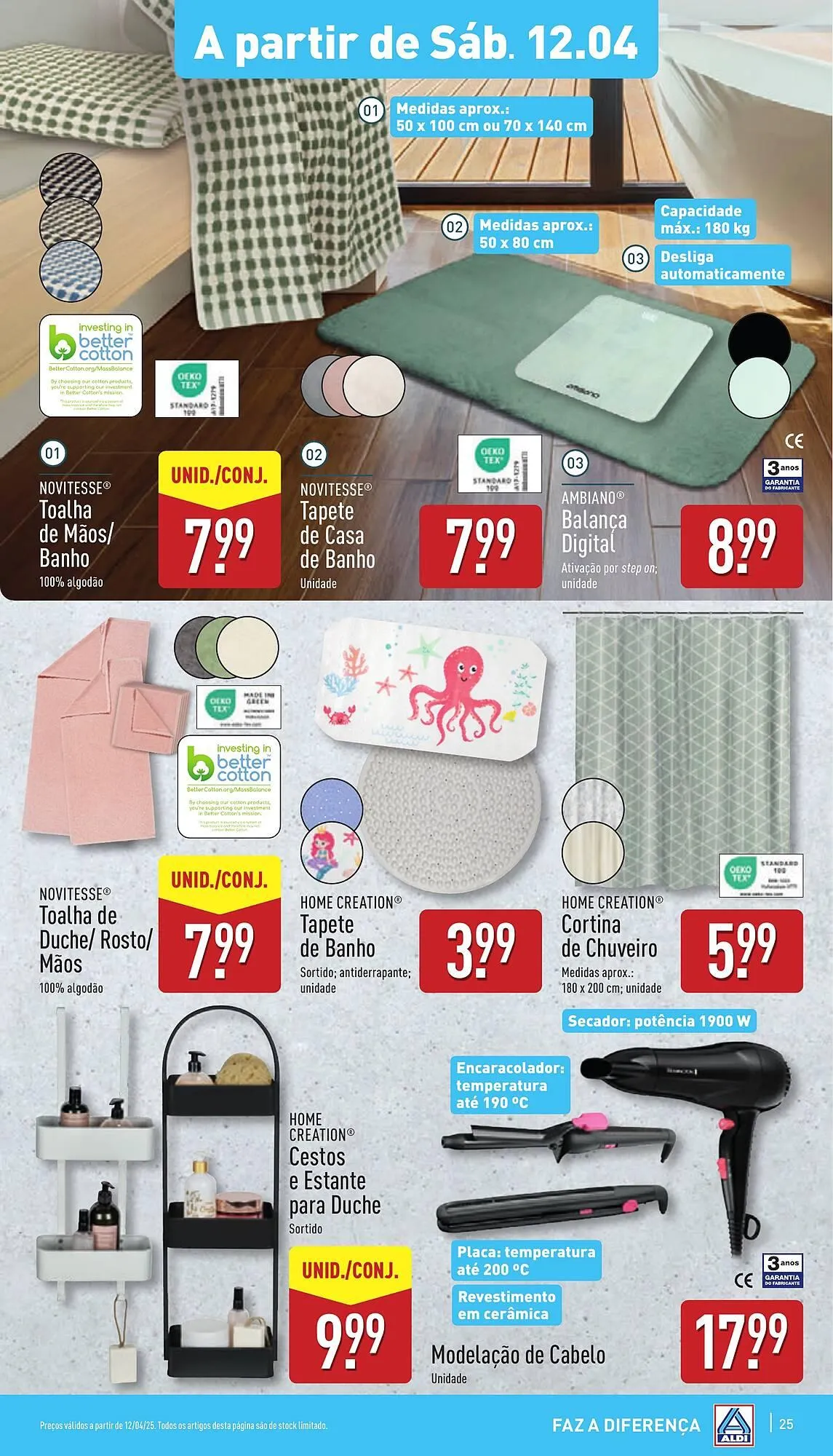 Folheto Folheto ALDI de 9 de abril até 15 de abril 2025 - Pagina 25