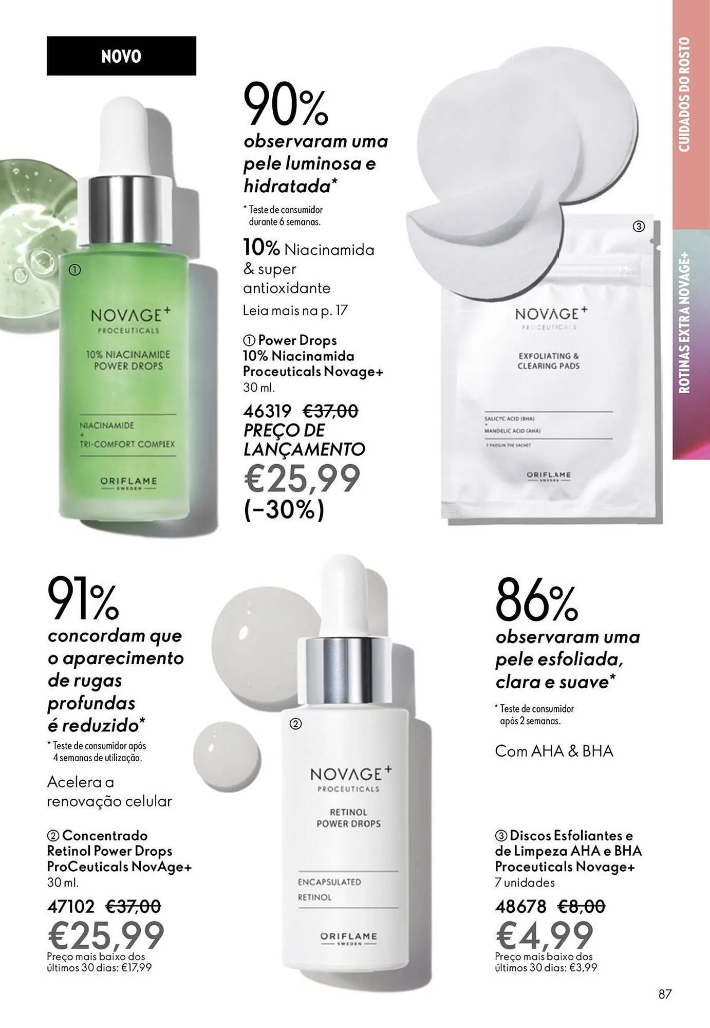 Folheto Catálogo Oriflame de 22 de outubro até 11 de novembro 2025 - Pagina 87
