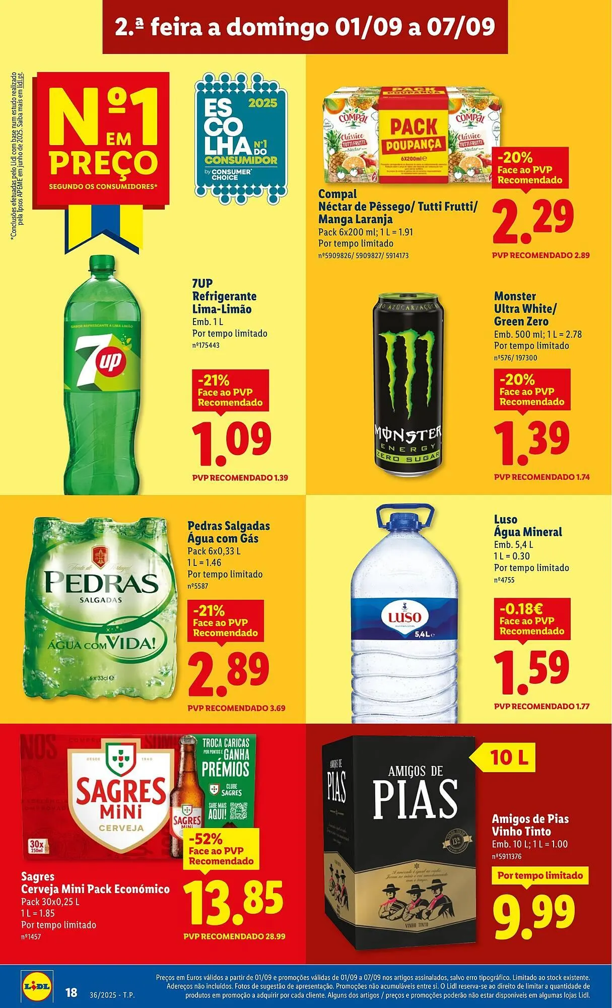 Folheto Folheto Lidl de 1 de setembro até 7 de setembro 2025 - Pagina 18