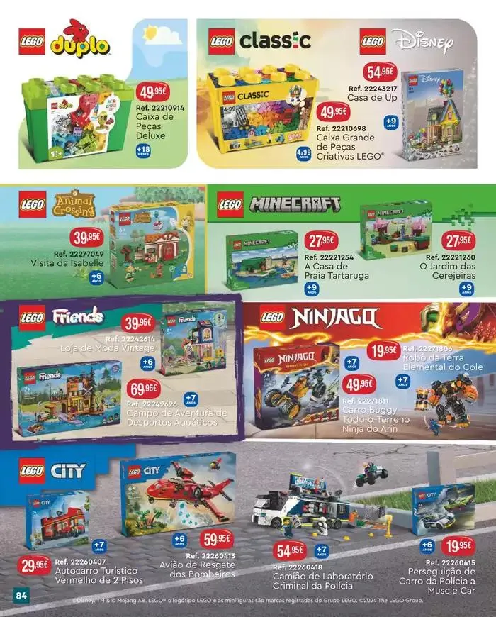 Folheto Catálogo De Brinquedos de 3 de dezembro até 31 de dezembro 2024 - Pagina 84