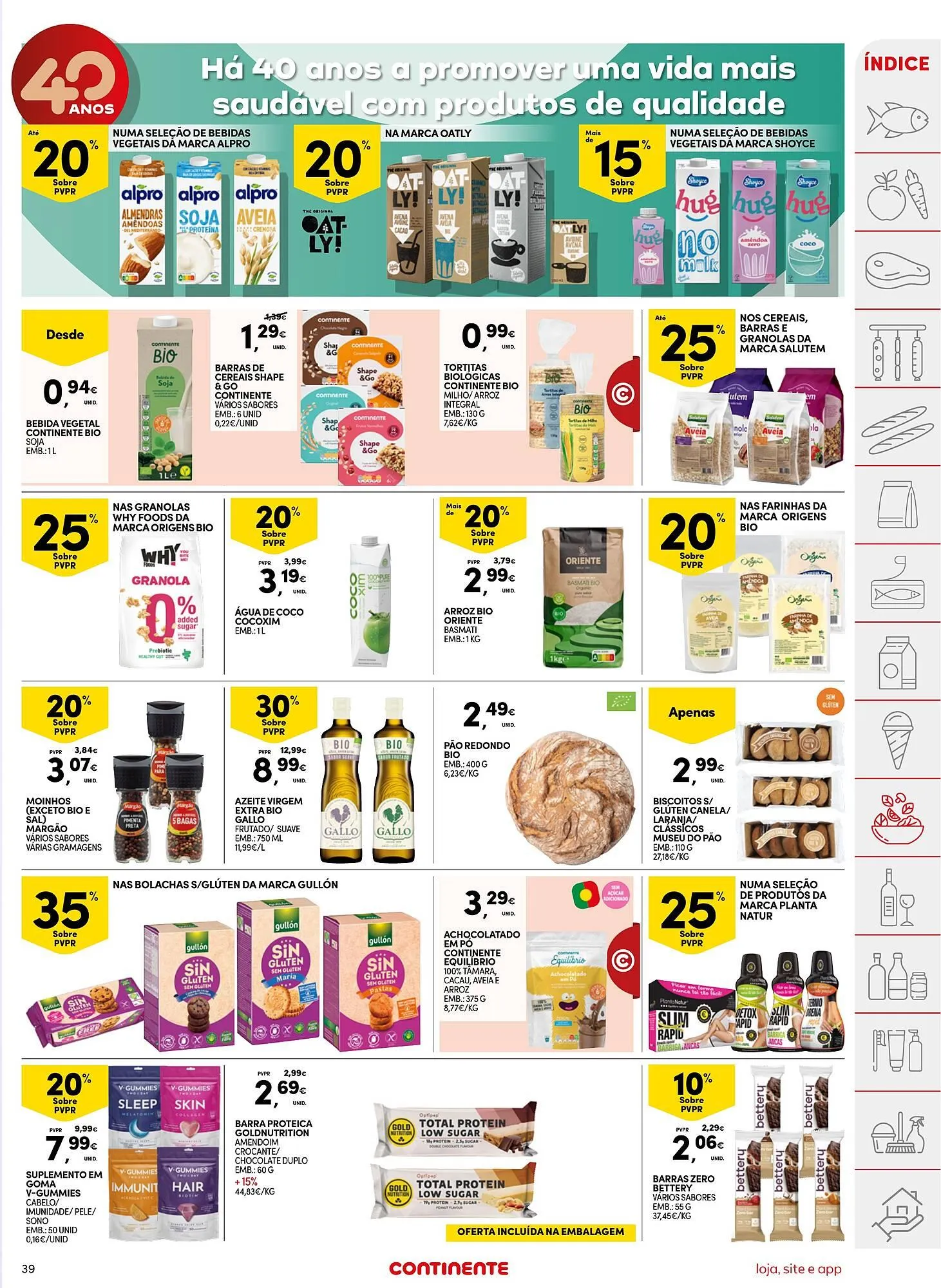 Folheto Folheto Continente de 25 de março até 31 de março 2025 - Pagina 39