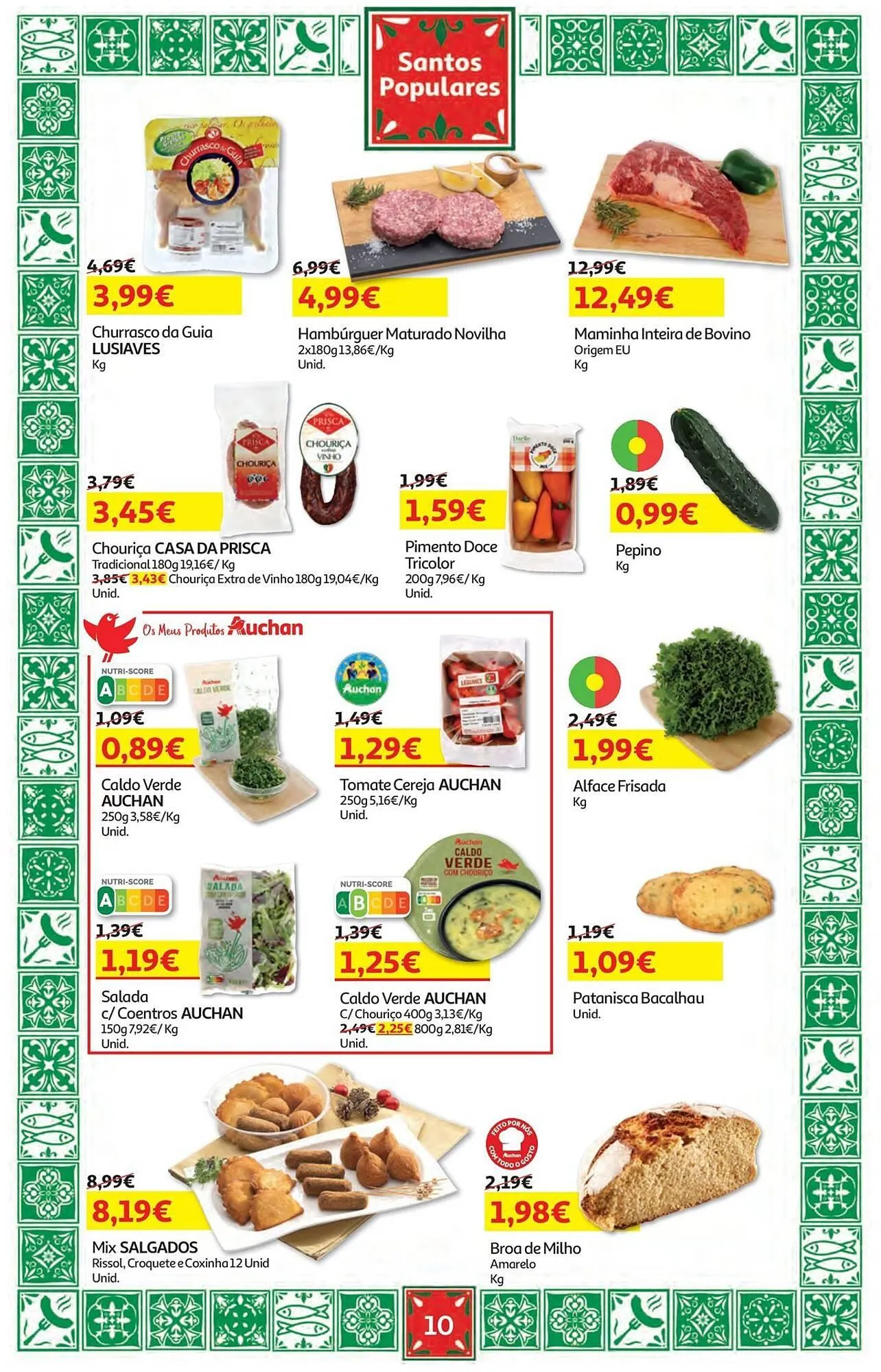 Folheto Folheto Auchan de 2 de junho até 17 de junho 2025 - Pagina 10