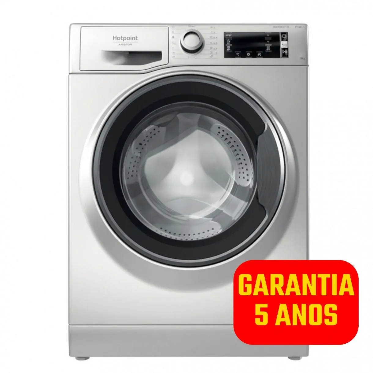 Máquina Lavar Roupa HOTPOINT NLCD 948 SSA EU - 9 Kg - 1400 Rpm