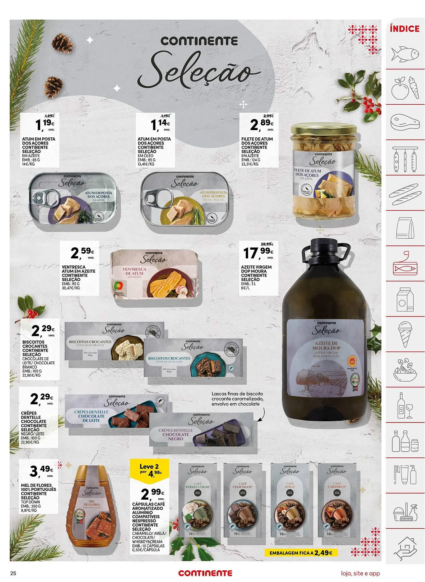 Folheto Folheto Continente de 16 de dezembro até 25 de dezembro 2025 - Pagina 25