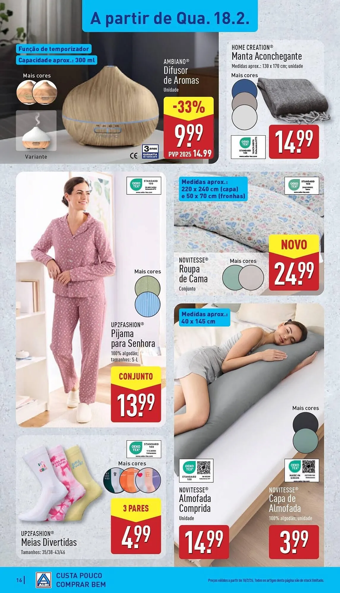 Folheto Folheto ALDI de 16 de fevereiro até 22 de fevereiro 2026 - Pagina 16