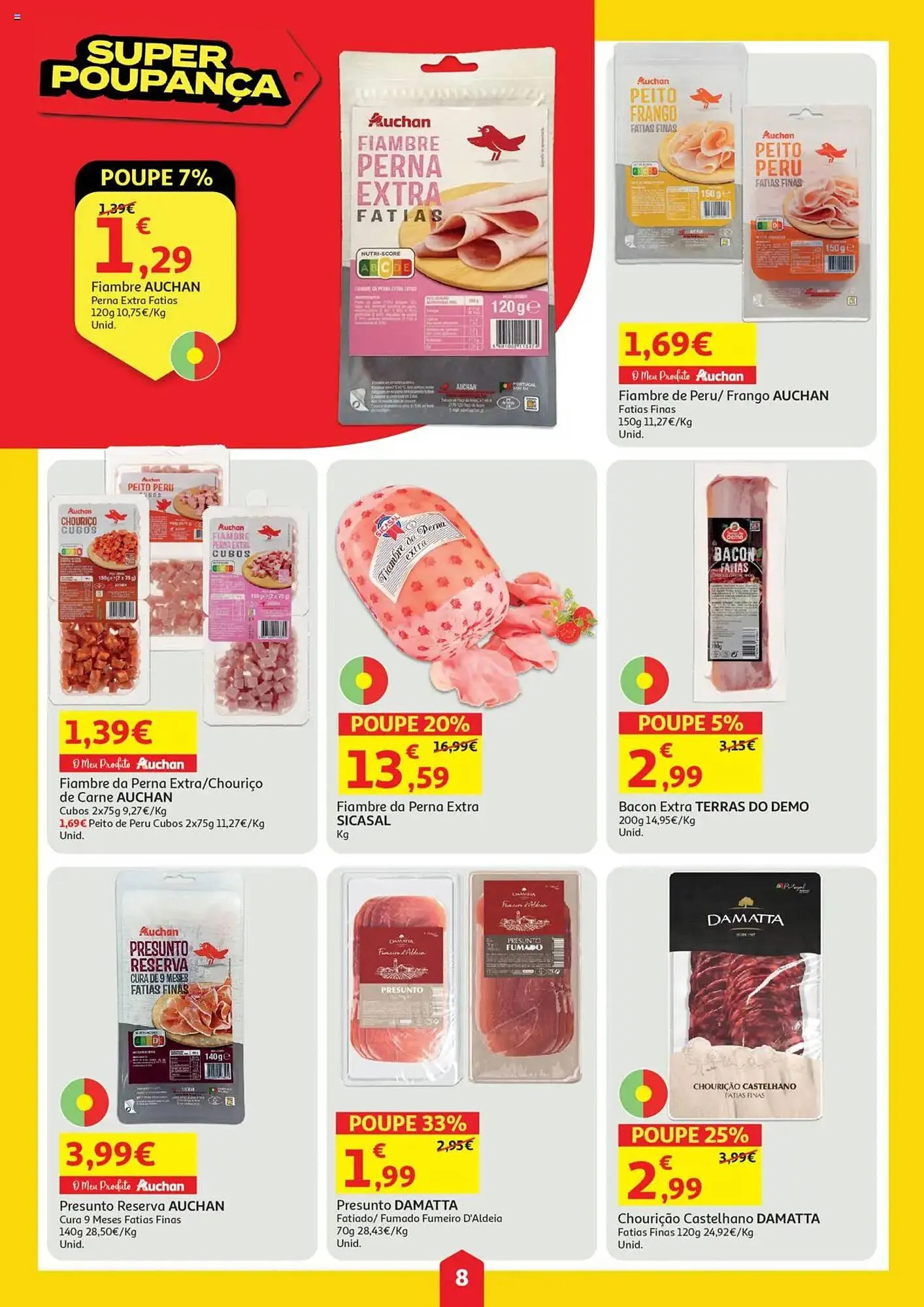 Folheto Folheto Auchan de 17 de julho até 24 de julho 2025 - Pagina 8