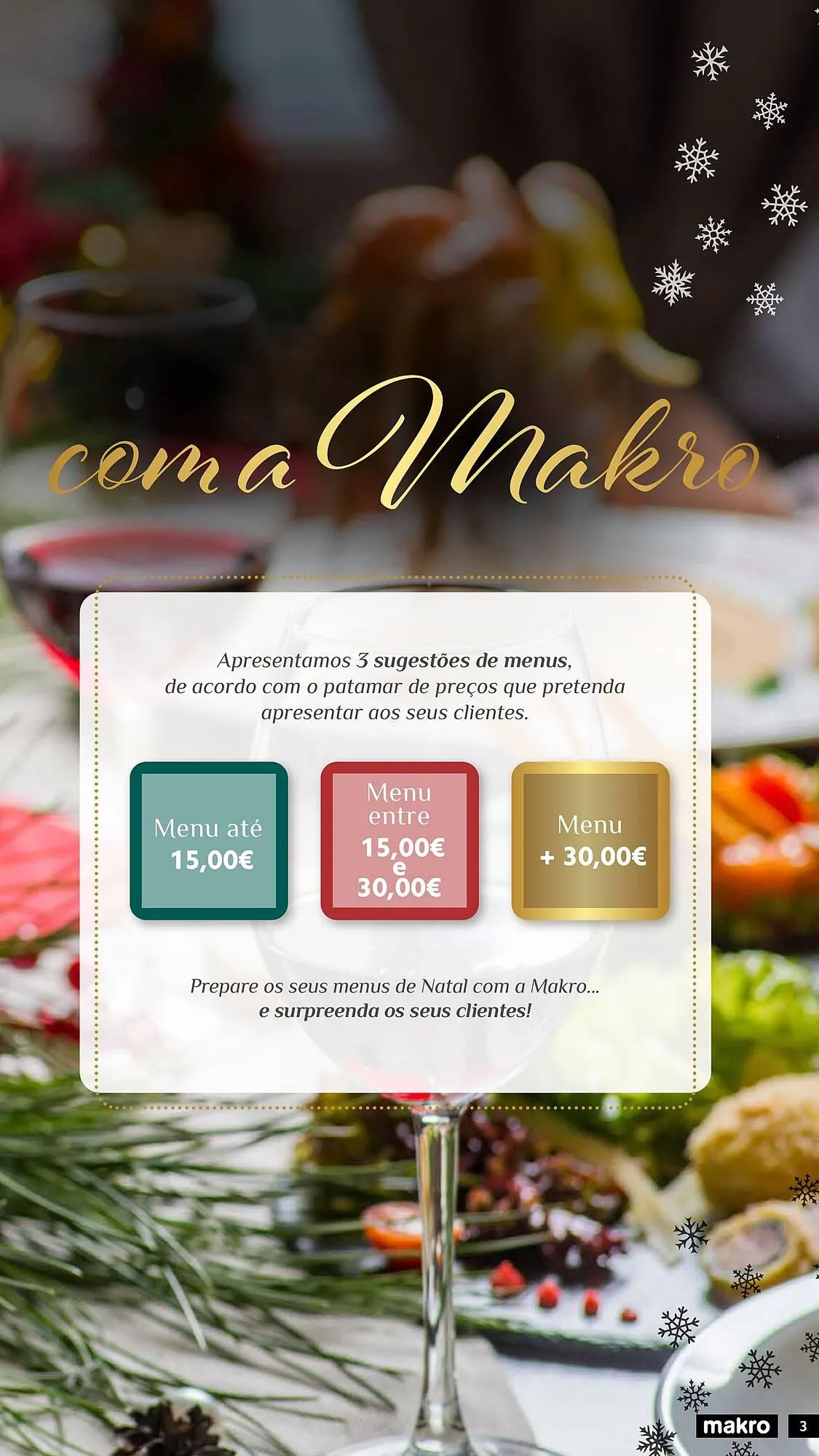 Folheto Folheto Makro de 10 de novembro até 31 de dezembro 2023 - Pagina 3