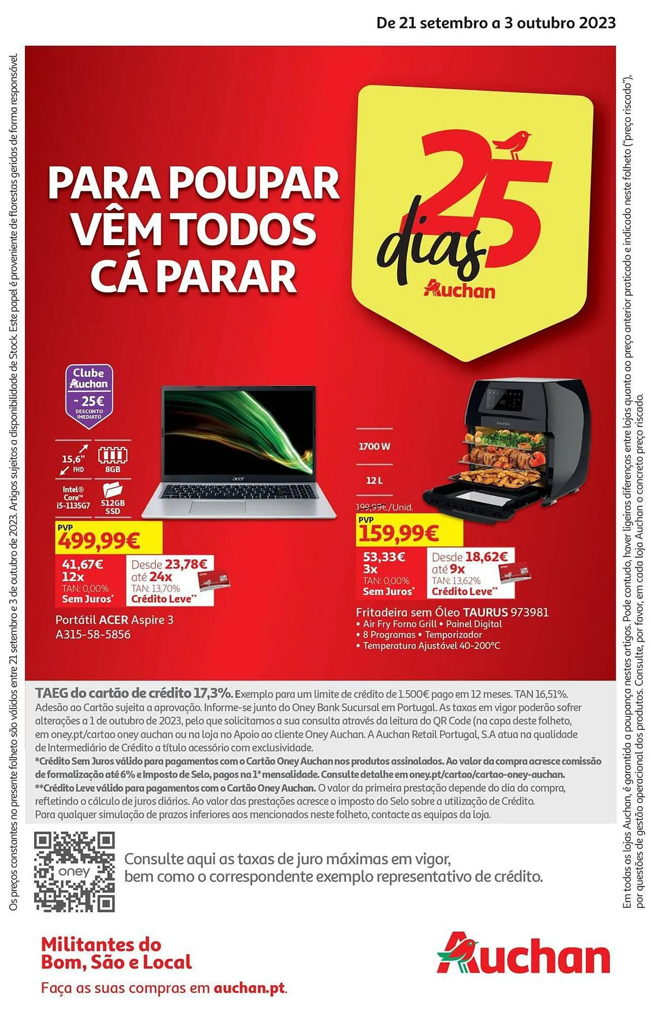 Folheto Folheto Auchan de 21 de setembro até 3 de outubro 2023 - Pagina 36