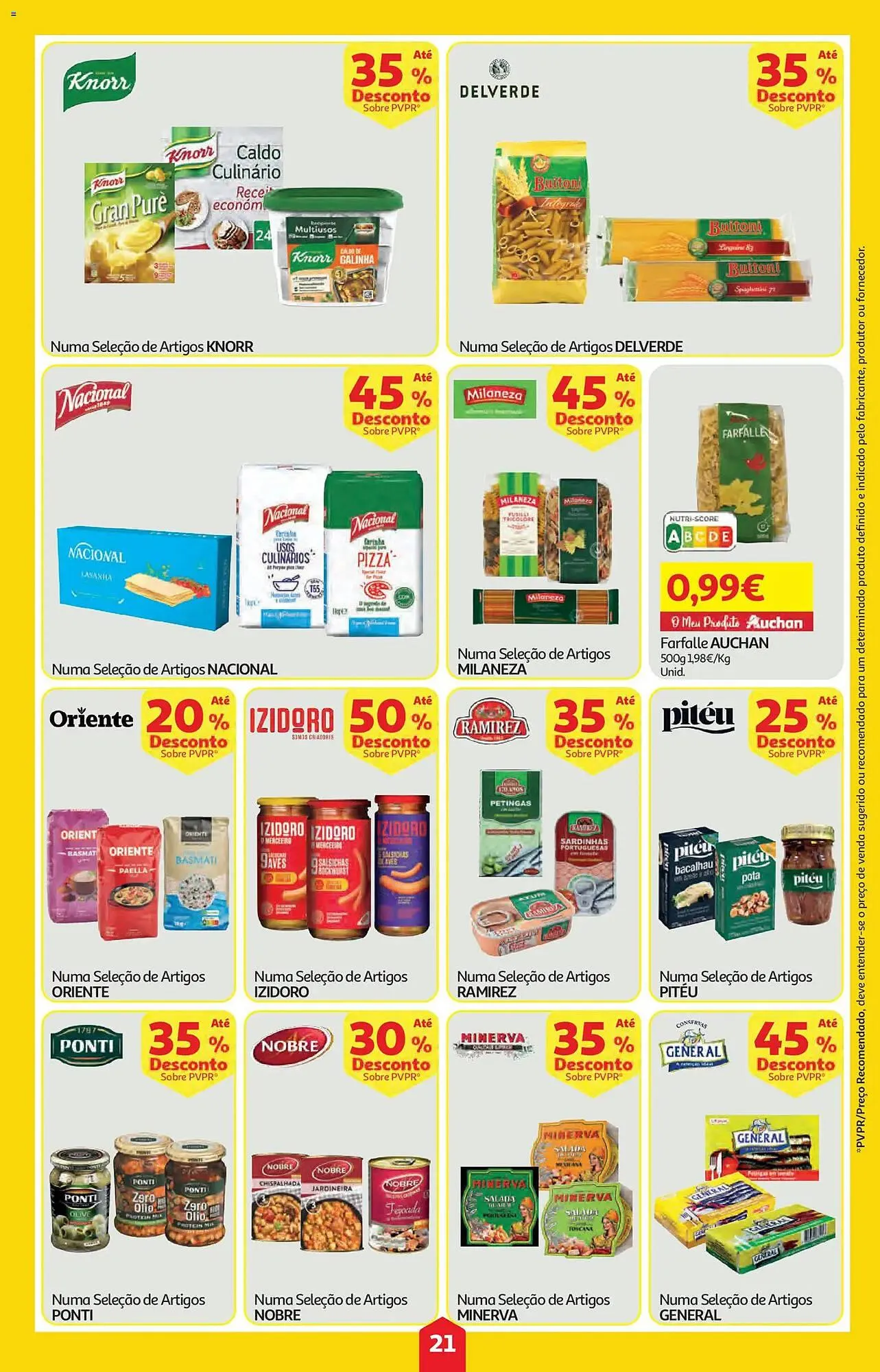 Folheto Folheto Auchan de 9 de abril até 16 de abril 2026 - Pagina 21