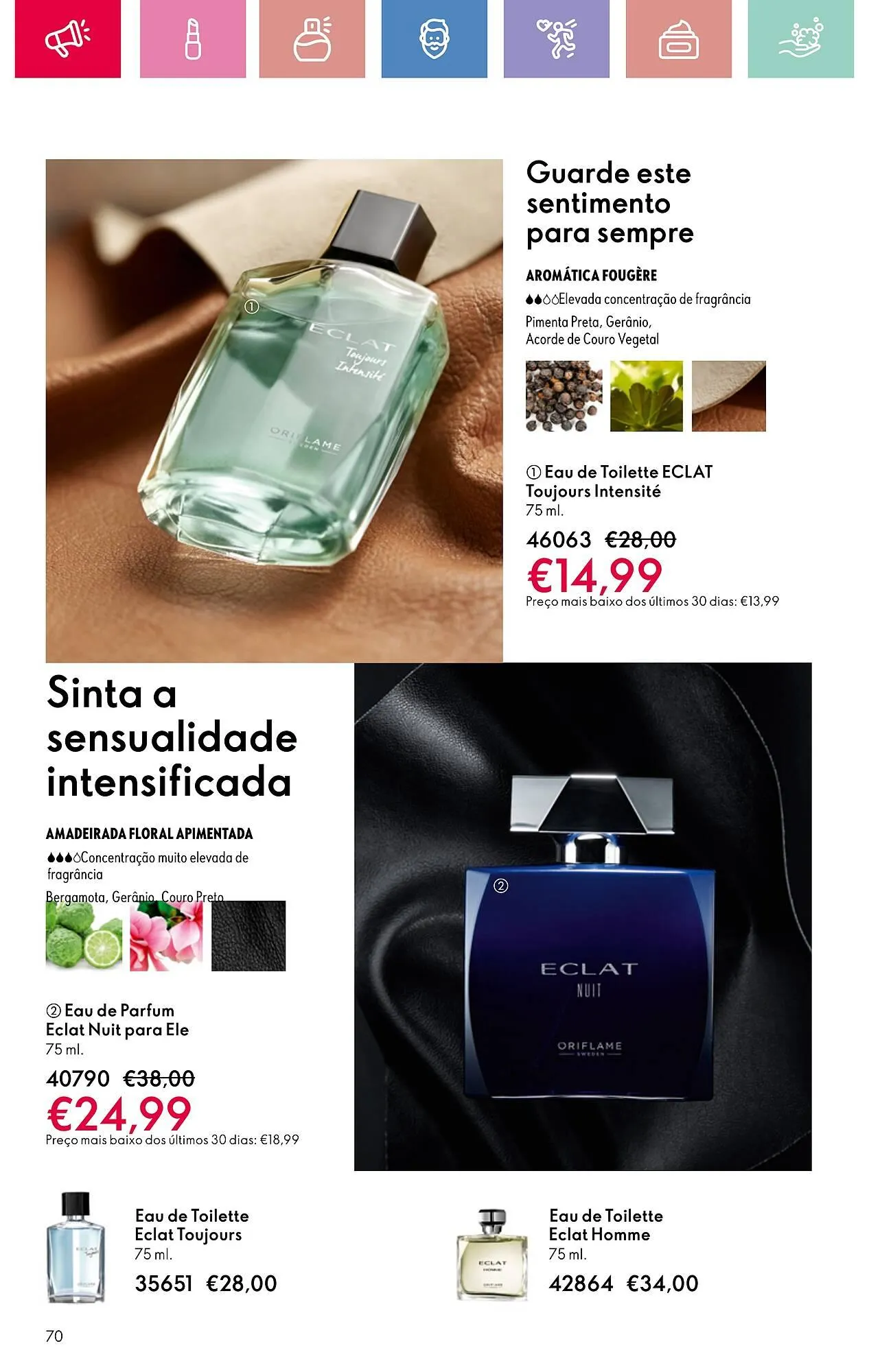Folheto Folheto Oriflame de 2 de março até 22 de março 2025 - Pagina 70