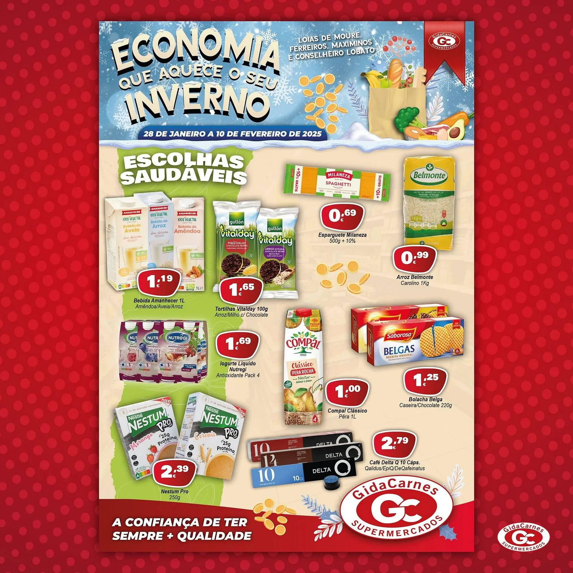 Folheto GidaCarnes Supermercados - 1