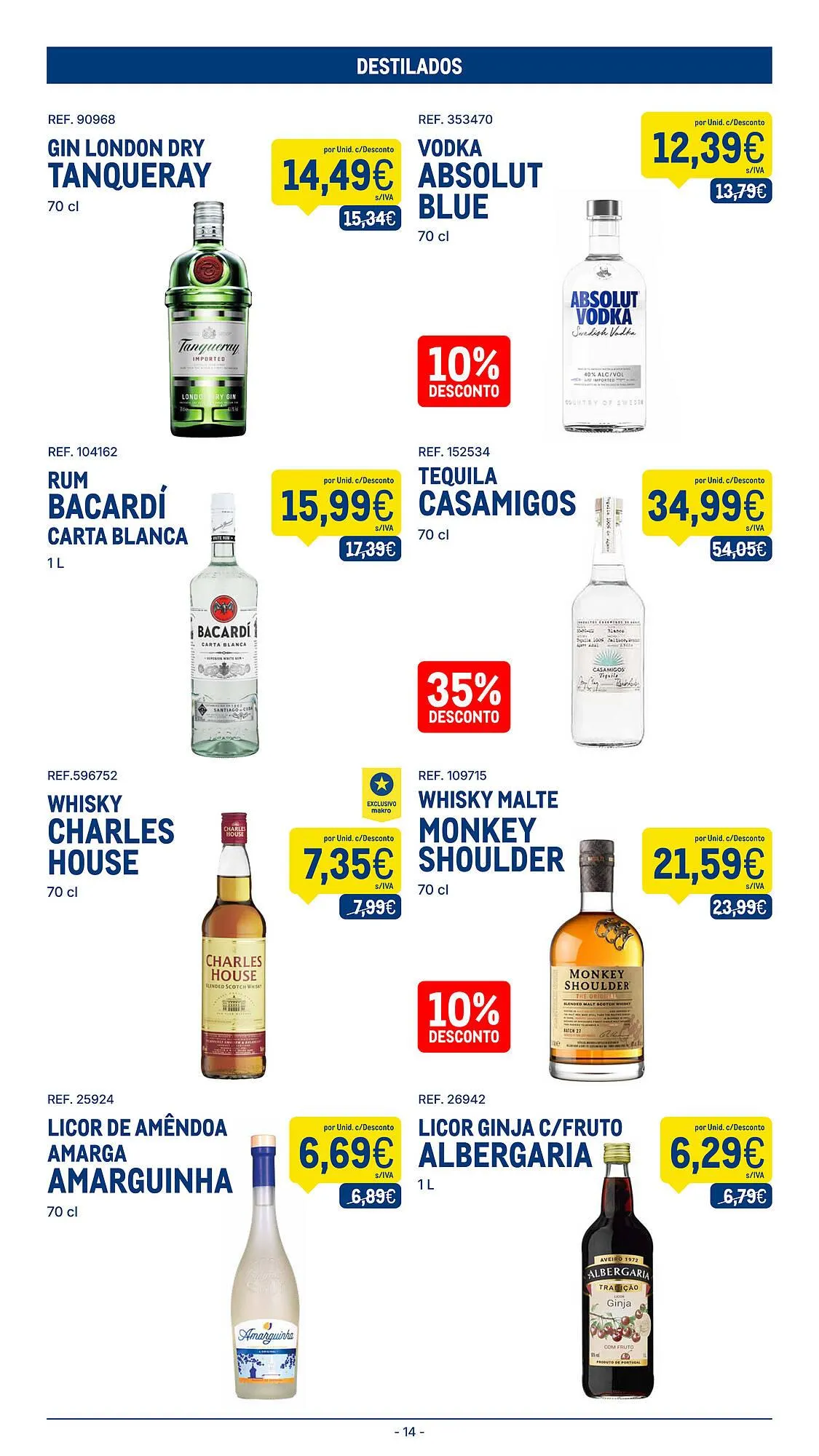 Folheto Folheto Makro de 29 de abril até 5 de maio 2025 - Pagina 14