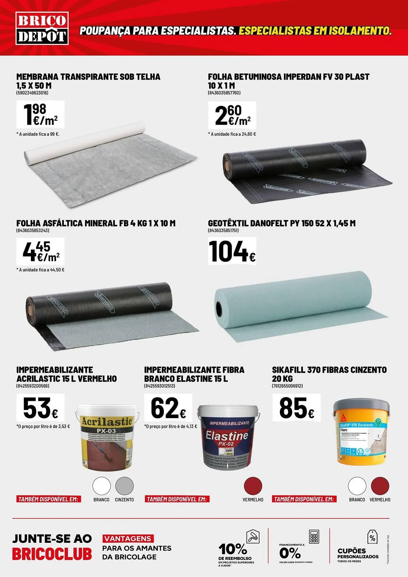 Folheto Folheto Brico Depôt de 4 de fevereiro até 26 de fevereiro 2026 - Pagina 8