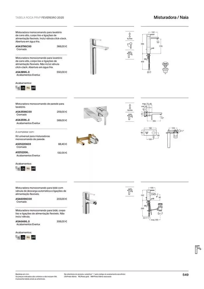 Folheto Soluções de Banho de 6 de janeiro até 31 de dezembro 2025 - Pagina 551