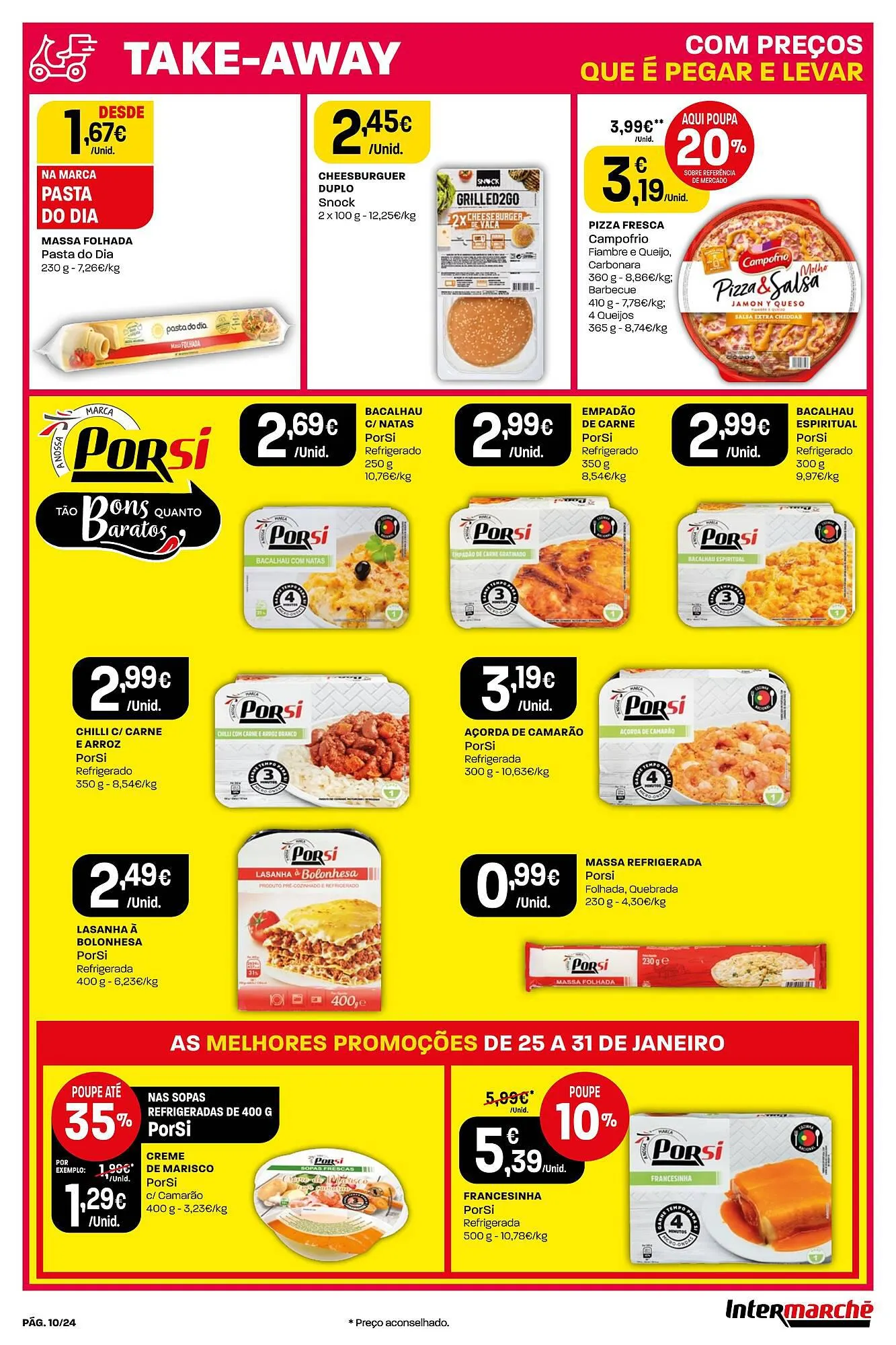 Folheto Folheto Intermarché de 25 de janeiro até 31 de janeiro 2024 - Pagina 10