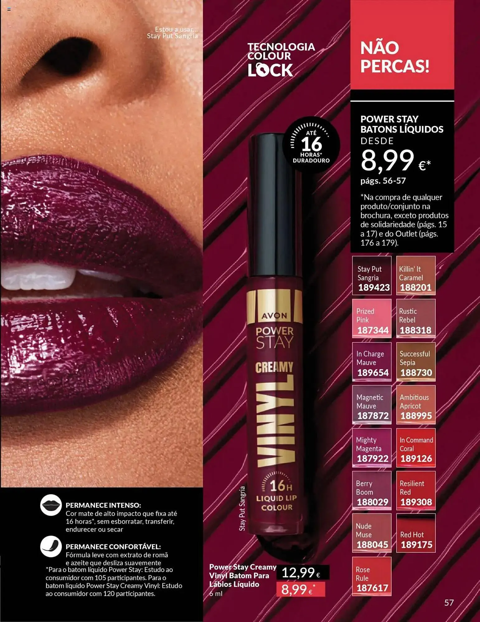 Folheto Catálogo Avon de 1 de outubro até 1 de novembro 2025 - Pagina 57