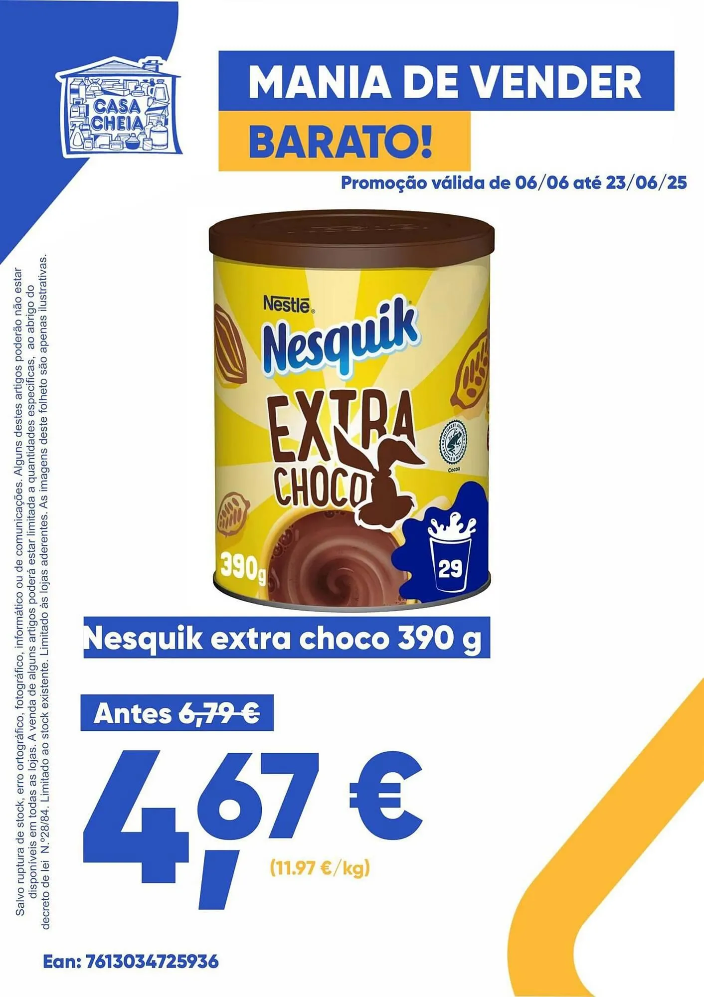 Folheto Folheto Casa Cheia de 5 de junho até 23 de junho 2025 - Pagina 1