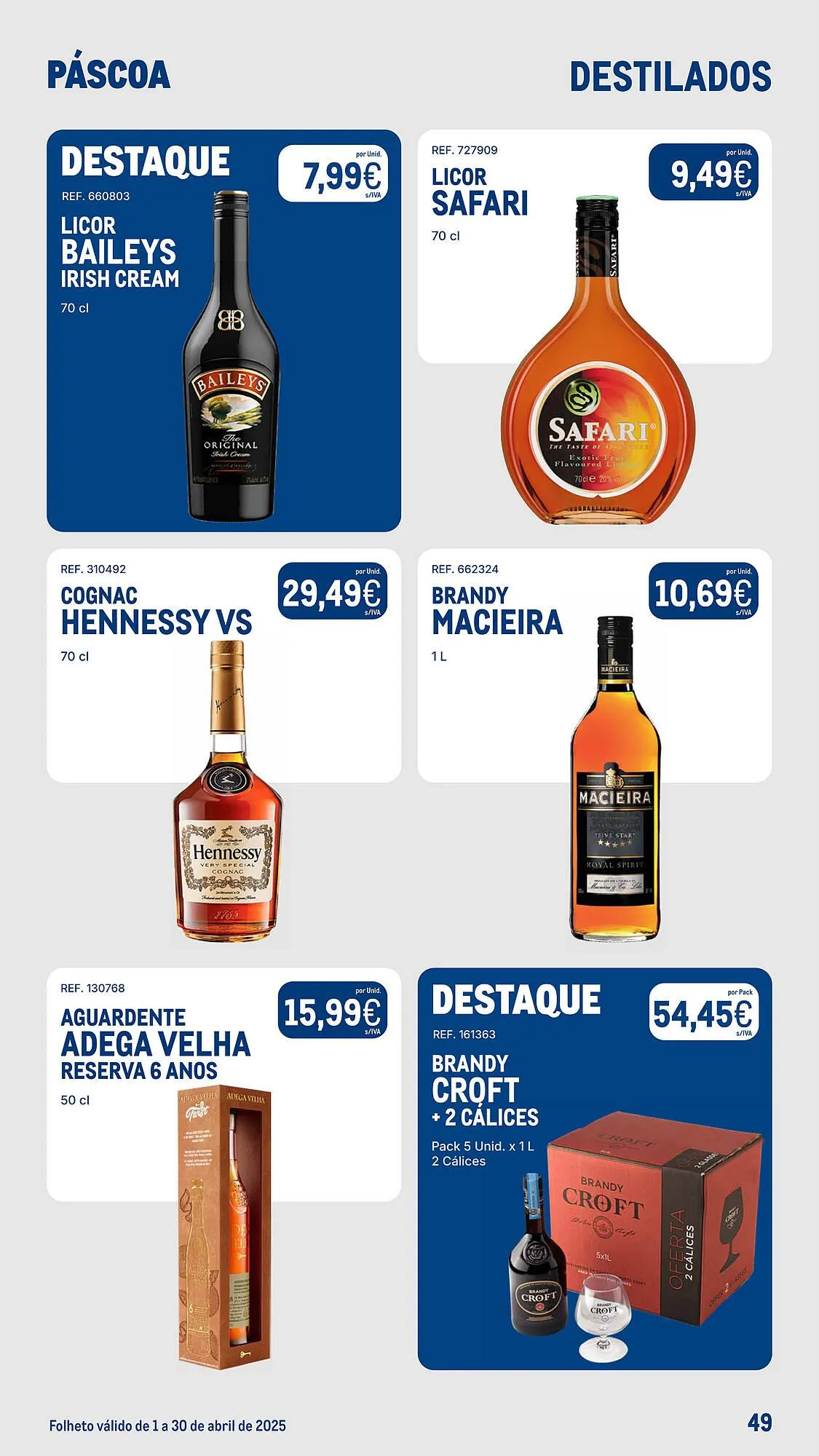 Folheto Folheto Makro de 1 de abril até 30 de abril 2025 - Pagina 49