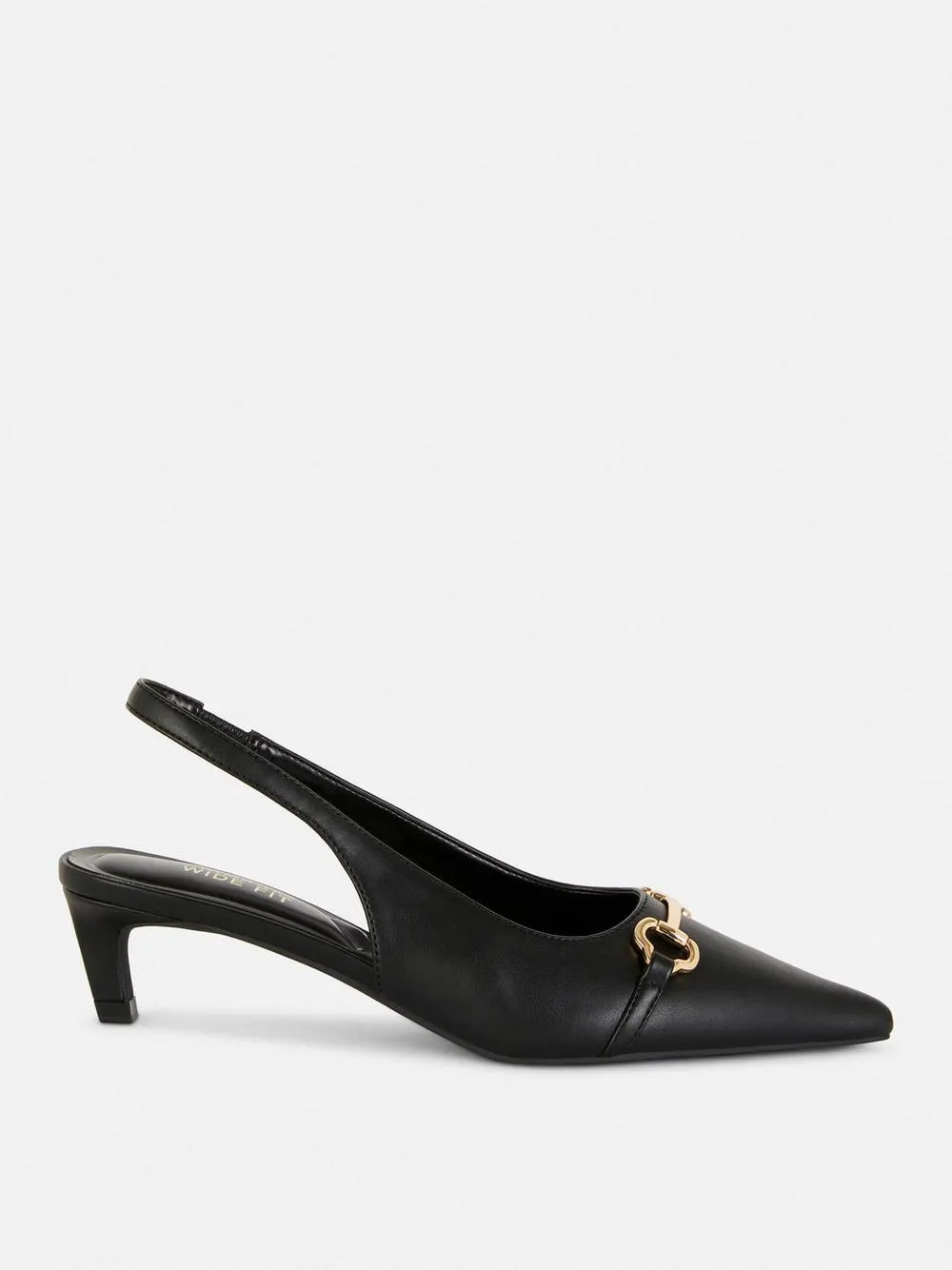 Slingbacks in weiter Passform mit Trense