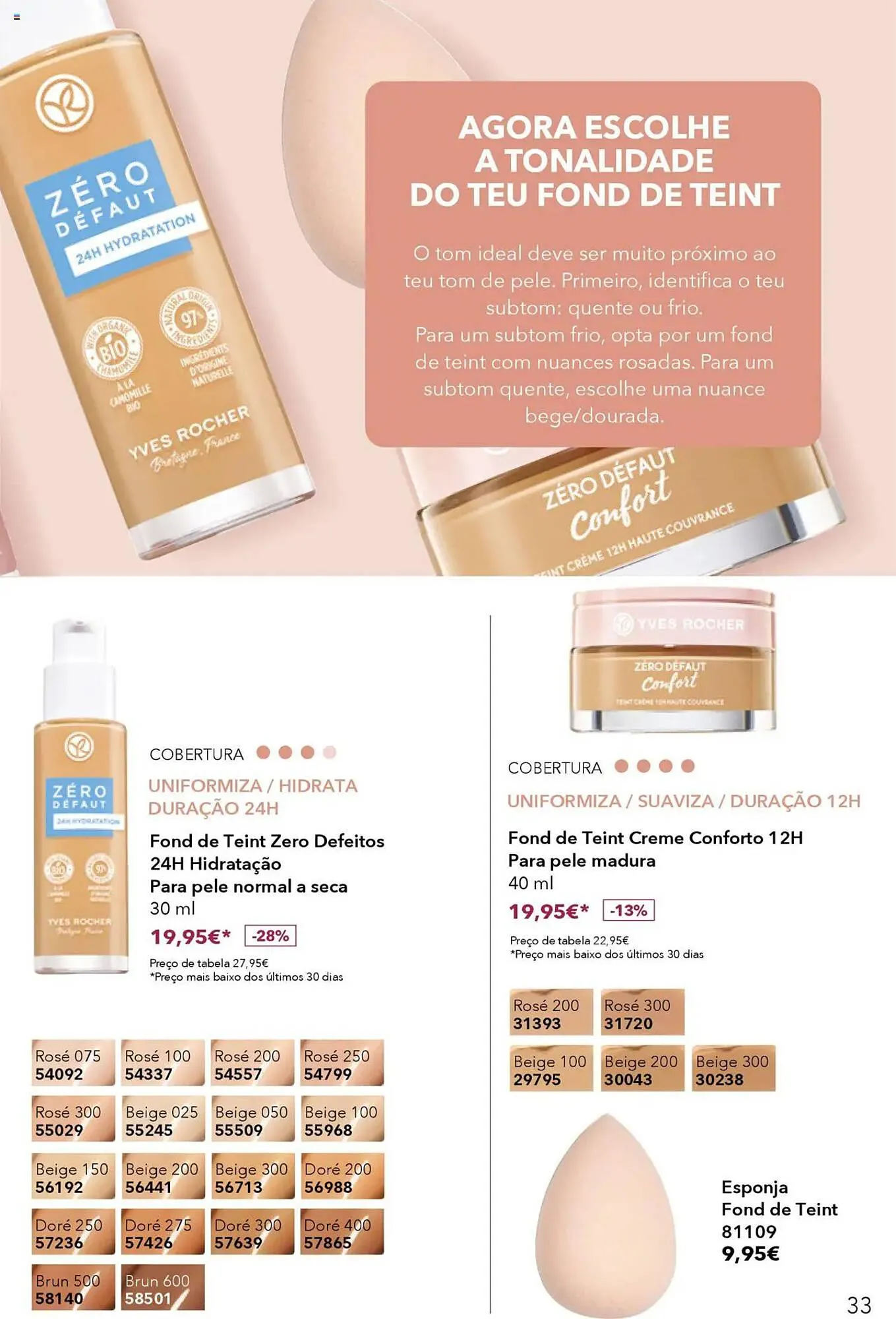 Folheto Folheto Yves Rocher de 26 de março até 15 de abril 2025 - Pagina 33