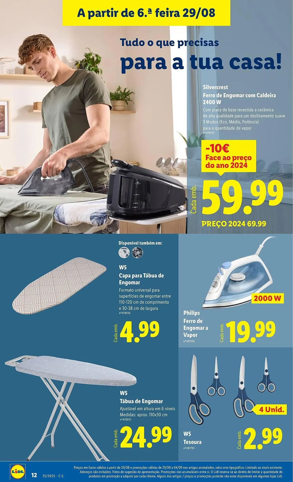 Folheto Folheto Lidl de 25 de agosto até 31 de agosto 2025 - Pagina 12